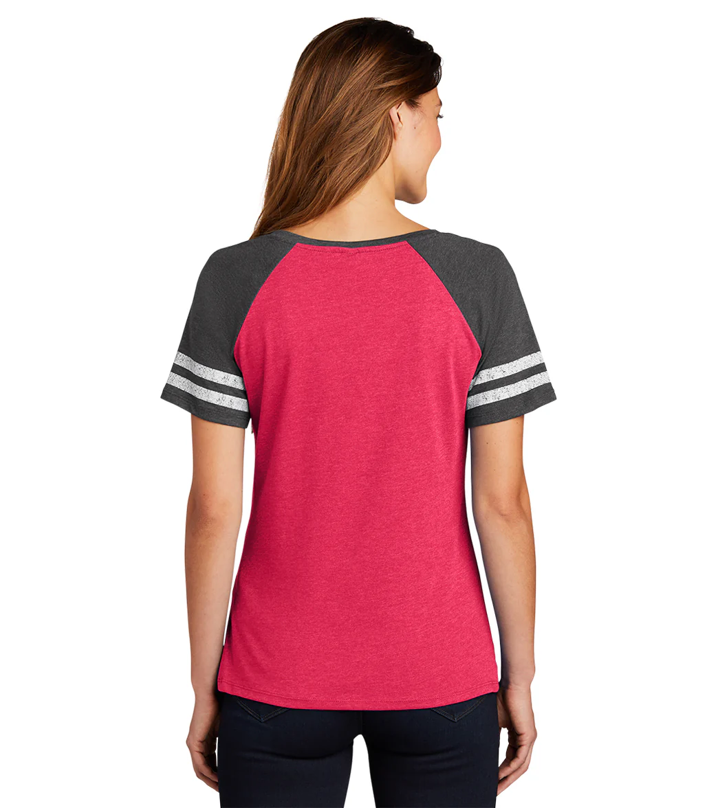 District Women’s Game V-Neck T-Shirt - Image 47