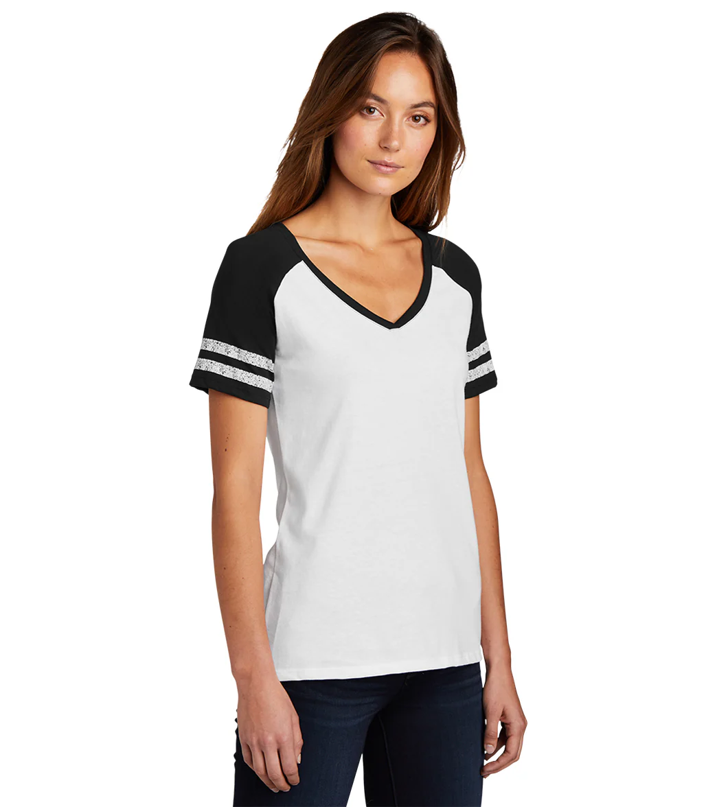 District Women’s Game V-Neck T-Shirt - Image 8