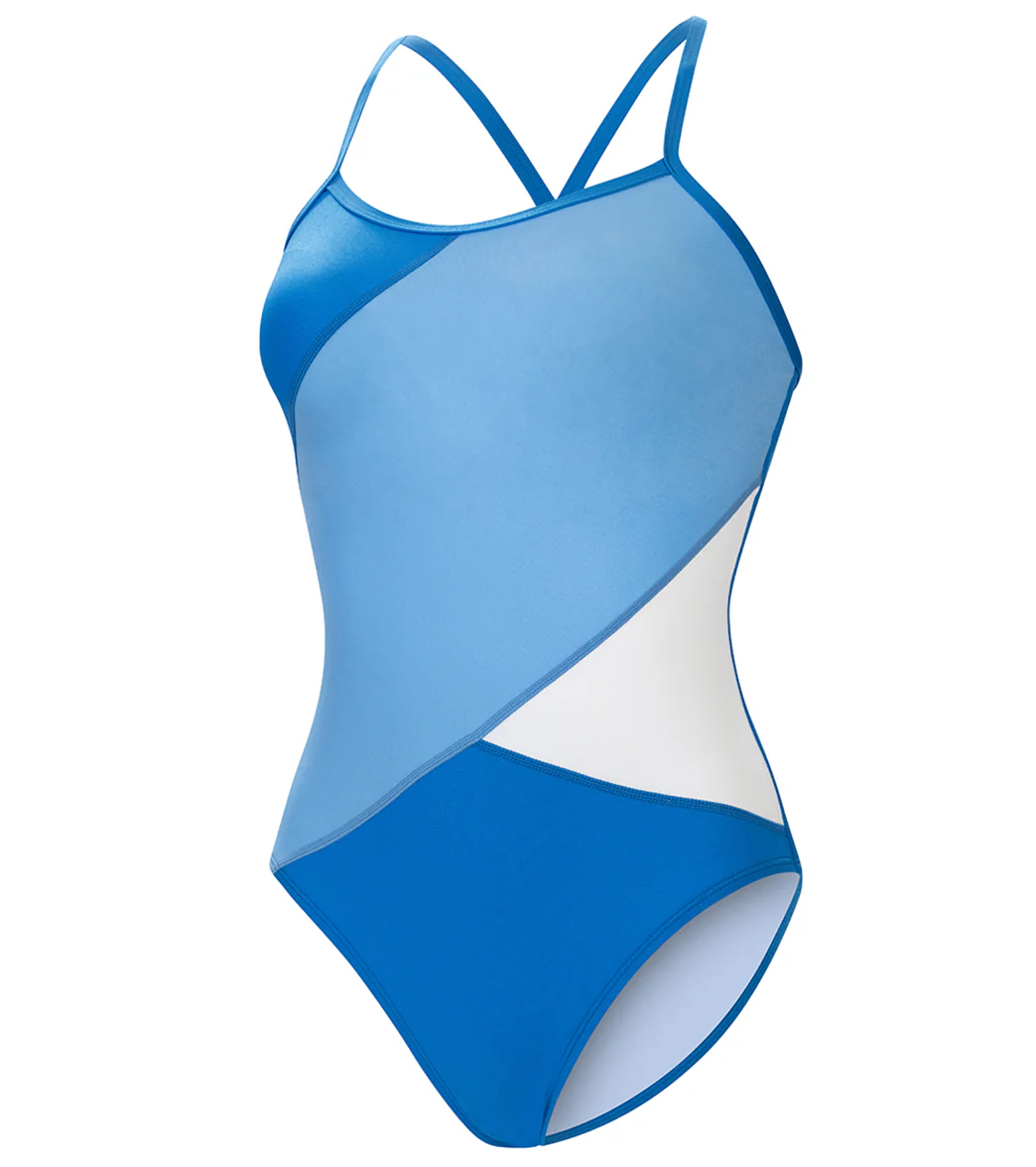 Dolfin Aquashape Women's Color Block Moderate One Piece Swimsuit - Image 5