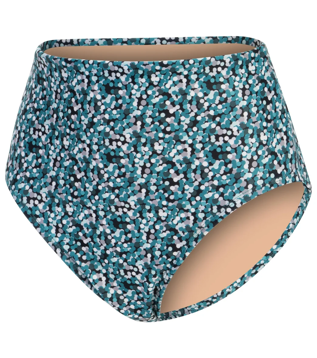 Dolfin Aquashape Women's Printed High Waisted Bikini Bottom - Image 7