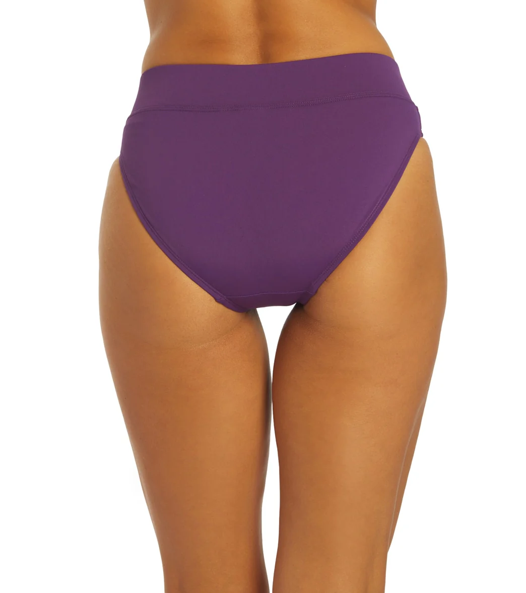 Dolfin Aquashape Women's Solid Moderate Cut Bikini Bottom - Image 3