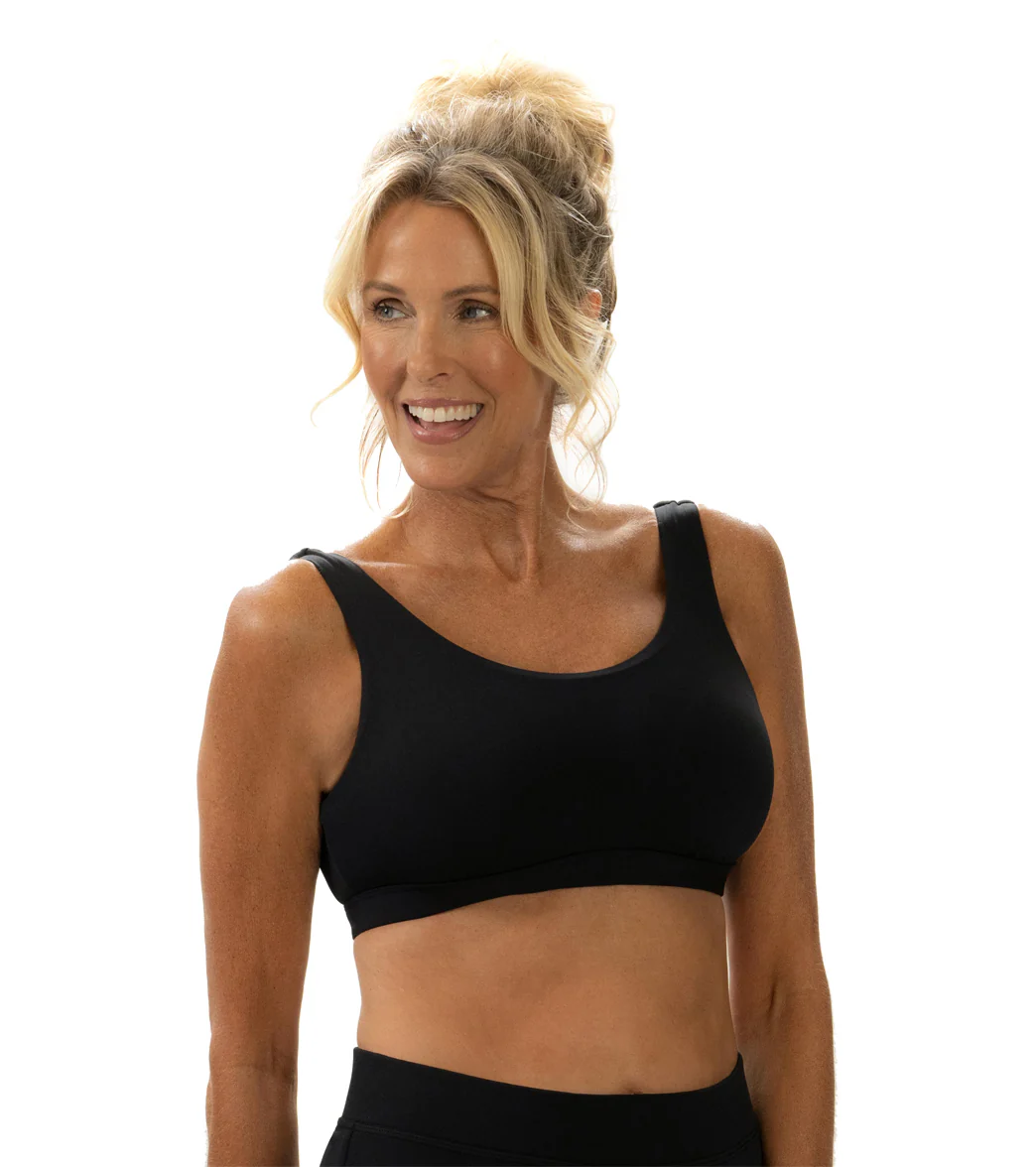 Dolfin Aquashape Women's Solid Scoop Neck Bikini Top - Image 2