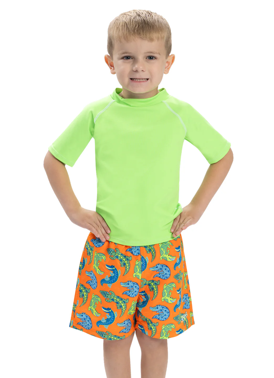 Dolfin Boys' Down Under Swim Trunk (Toddler, Little Kid)