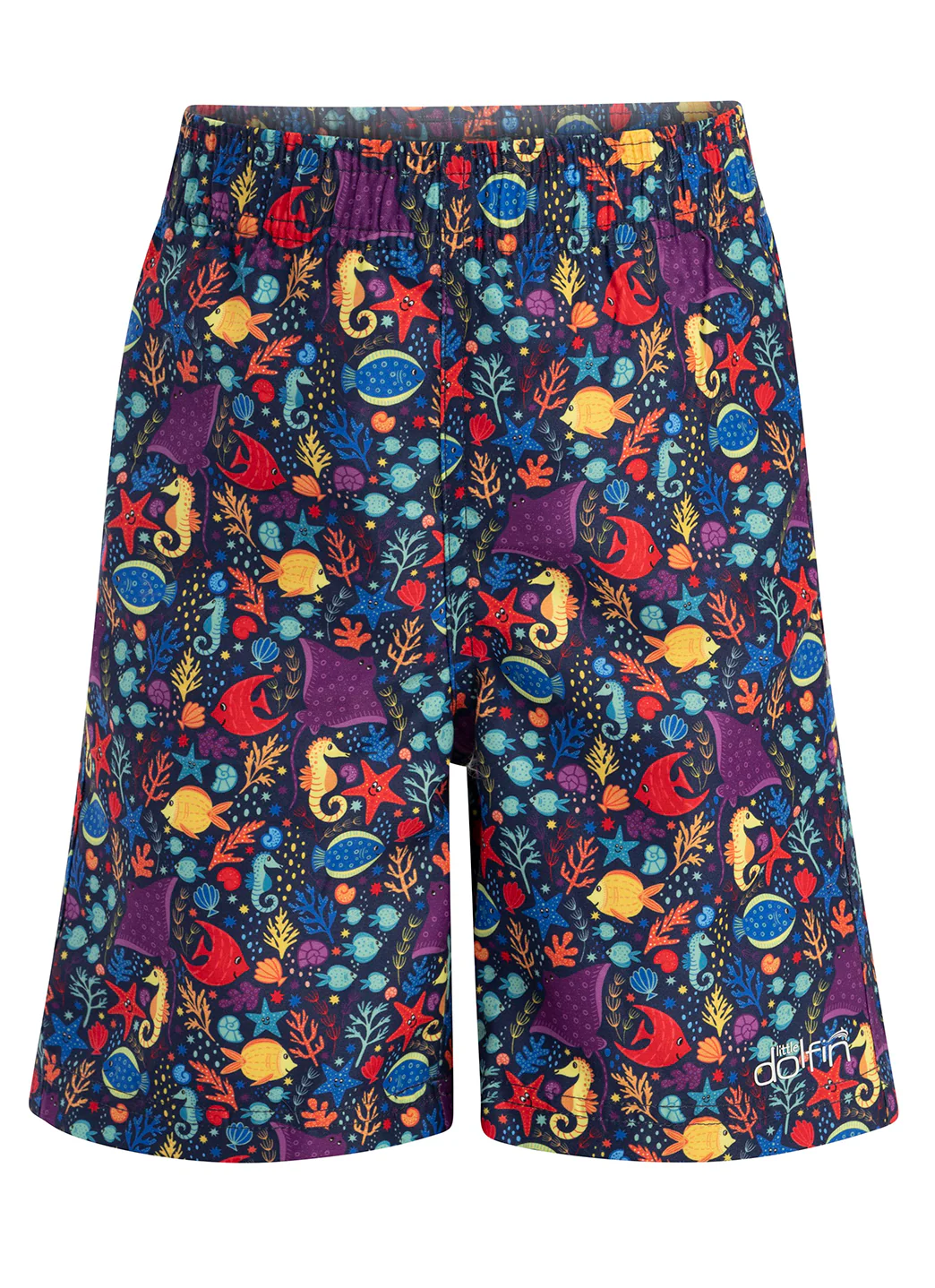 Dolfin Boys' Little Fish Print Swim Trunks (Toddler, Little Kid) - Image 4
