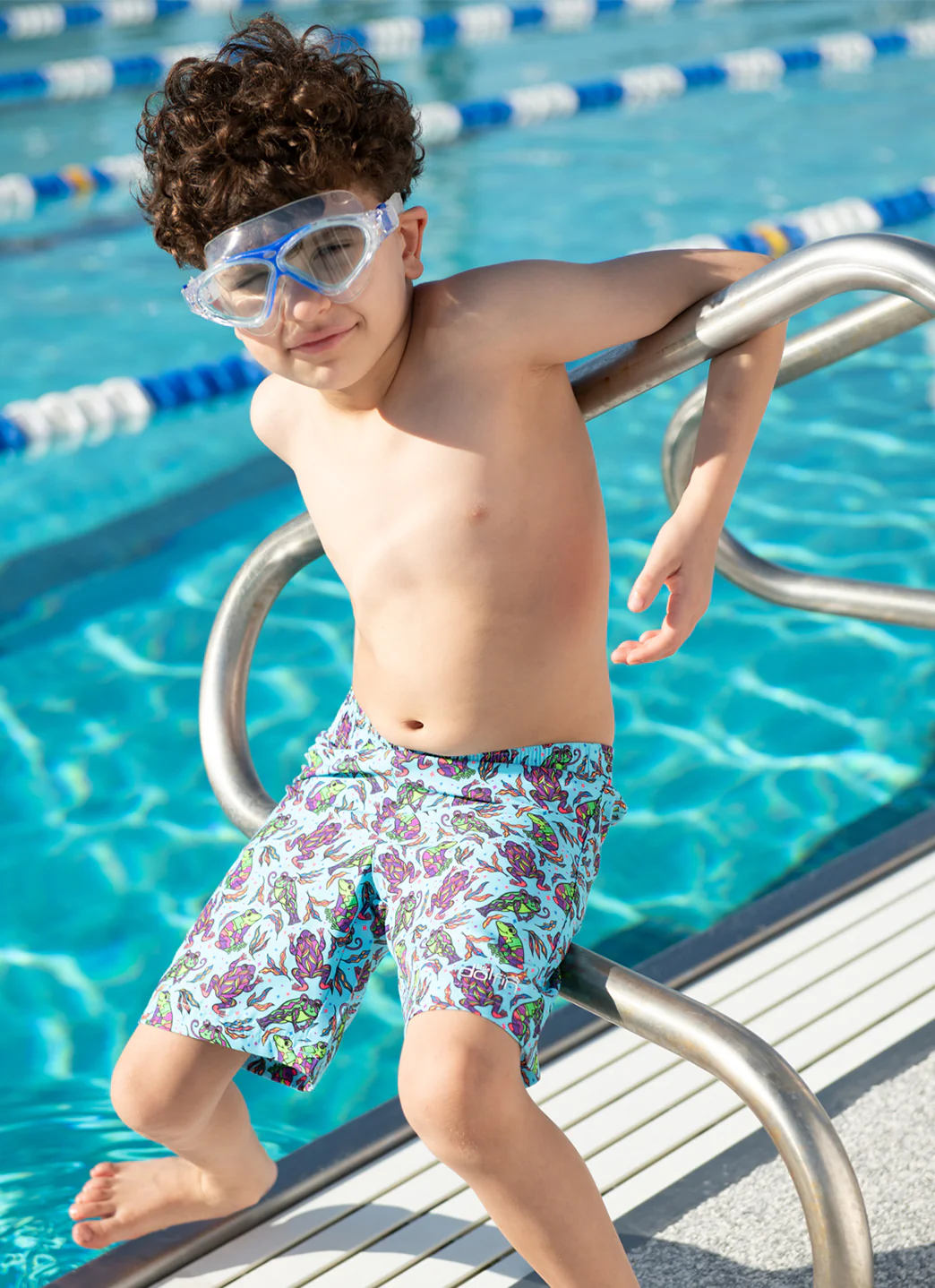 Dolfin Boys' Ribbit Swim Trunks (Toddler, Little Kid) - Image 9