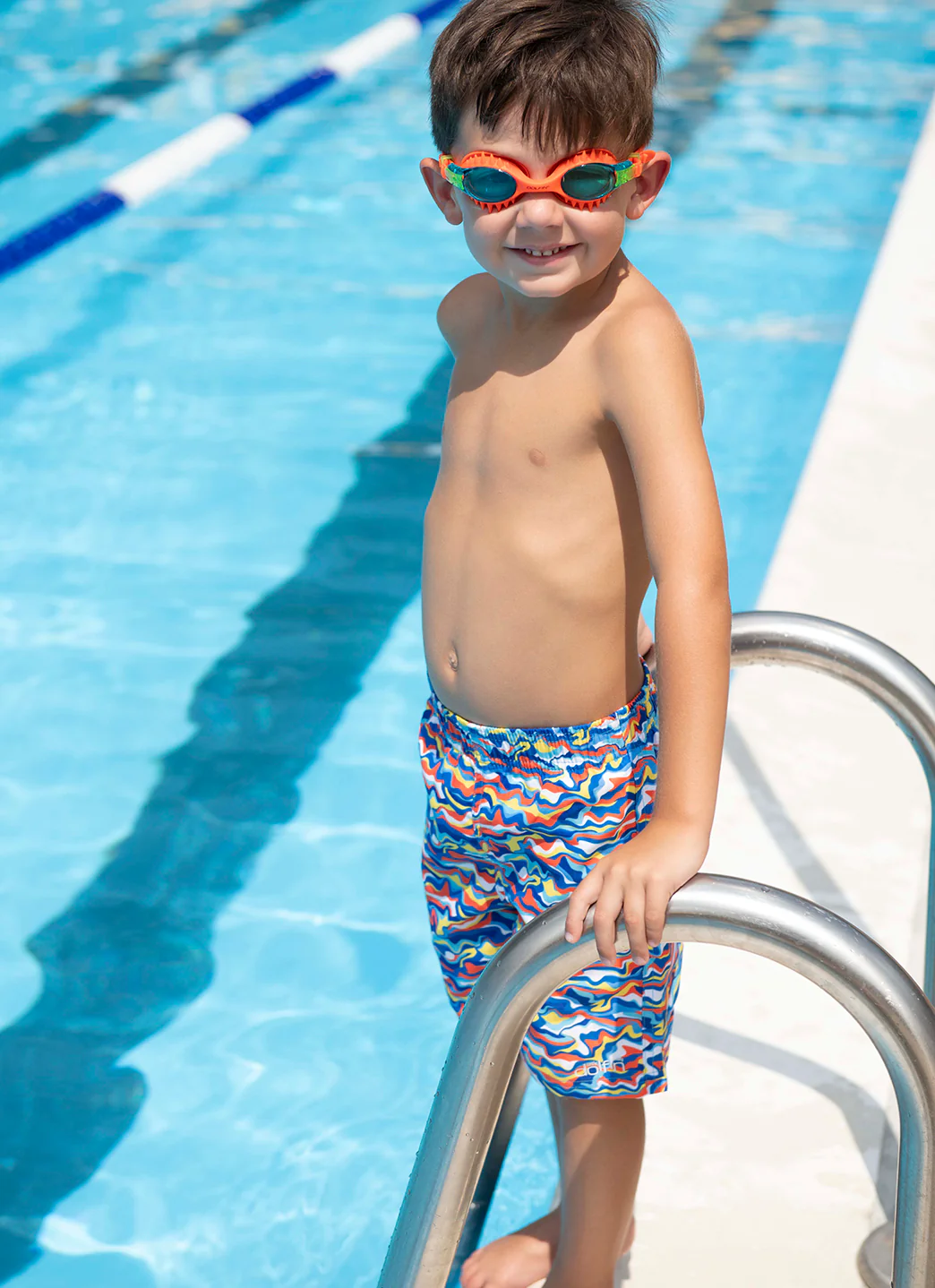 Dolfin Boys' Surfin Print Swim Trunks (Toddler, Little Kid) - Image 6