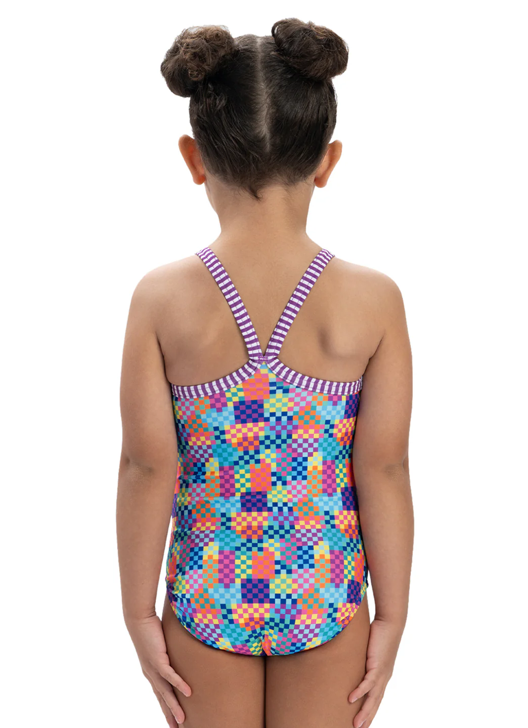 Dolfin Girls' Build Me Up One Piece Swimsuit (Toddler, Little Kid) - Image 4