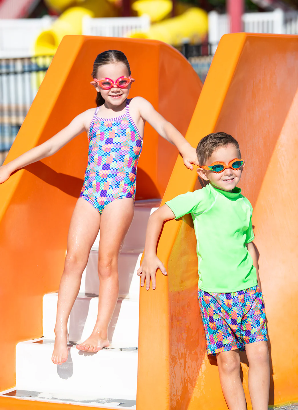 Dolfin Girls' Build Me Up One Piece Swimsuit (Toddler, Little Kid) - Image 7