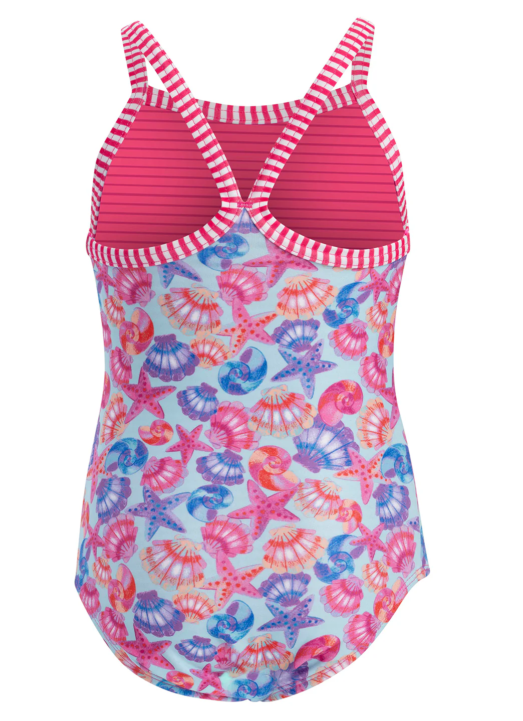 Dolfin Girls' By the Sea Print One Piece Swimsuit (Toddler, Little Kid) - Image 5