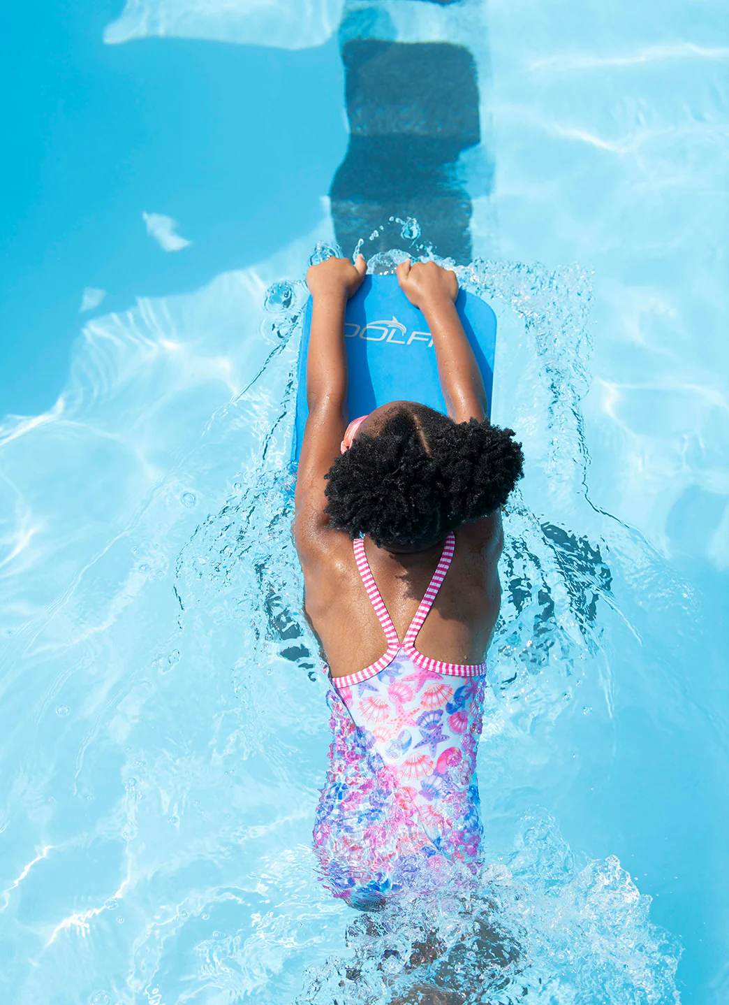 Dolfin Girls' By the Sea Print One Piece Swimsuit (Toddler, Little Kid) - Image 7