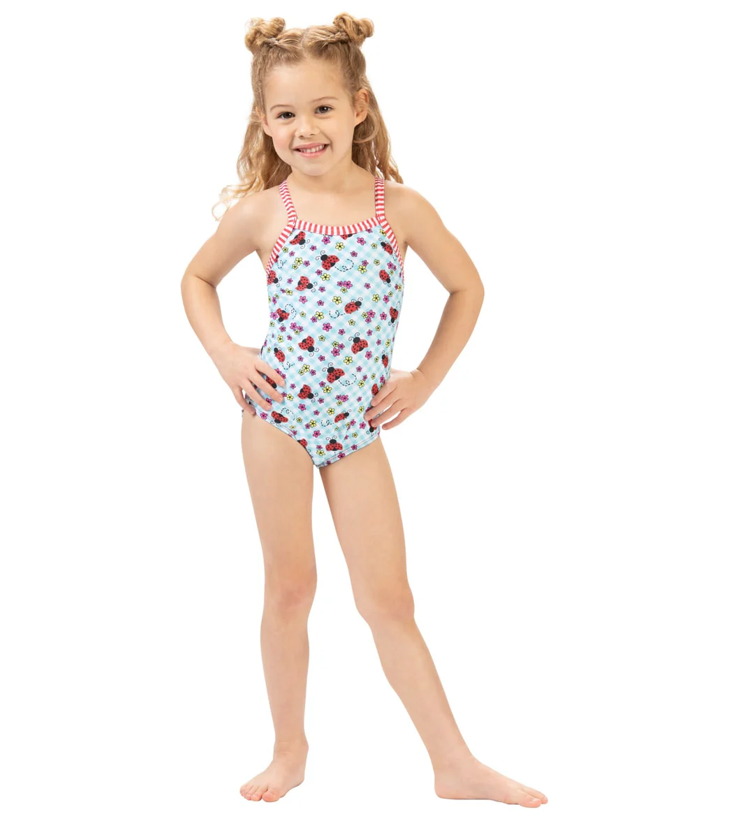 Dolfin Girls' Dottie One Piece Swimsuit (Toddler, Little Kid) - Image 3
