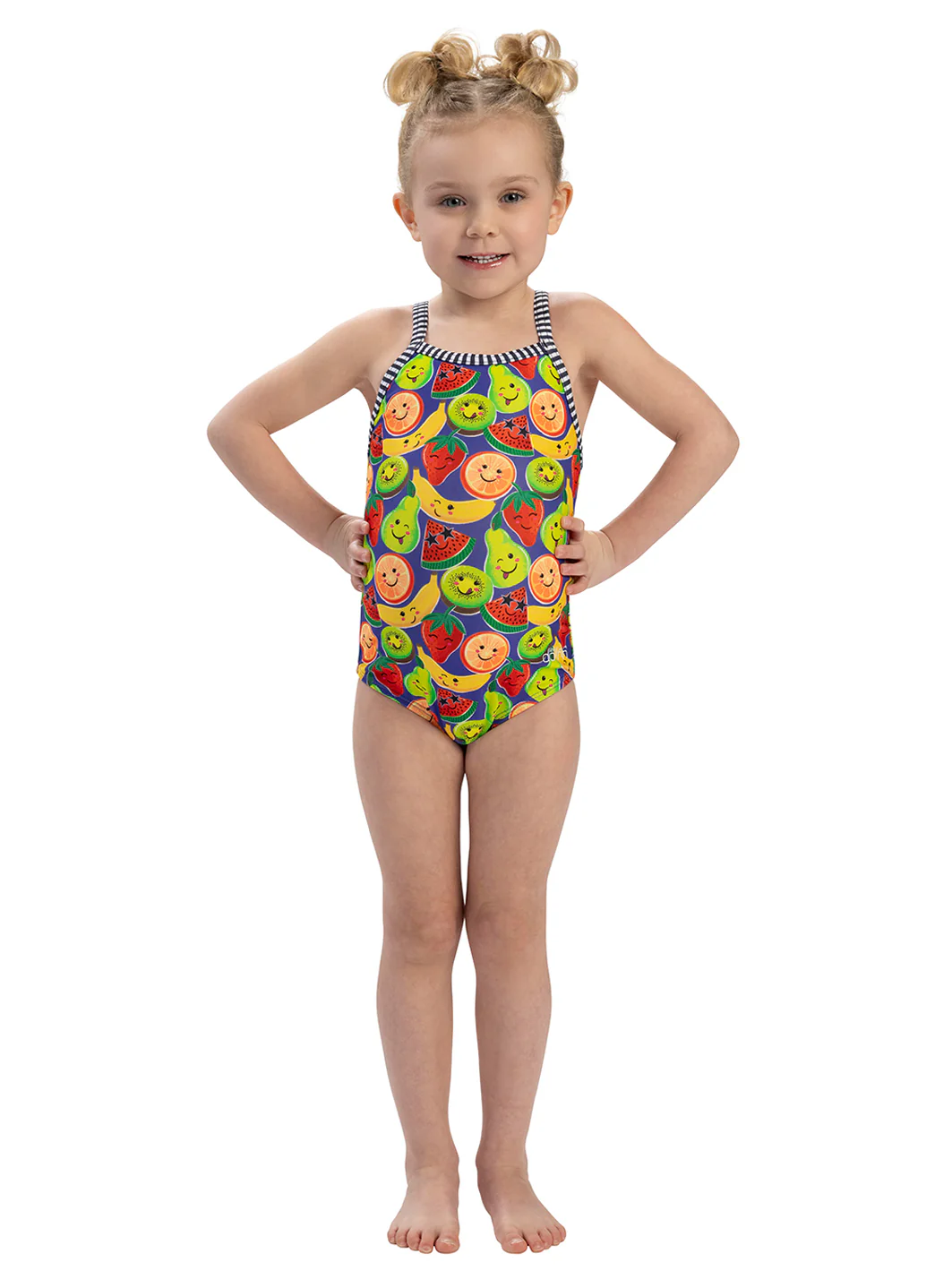 Dolfin Girls' Fruit Print One Piece Swimsuit (Toddler, Little Kid) - Image 5