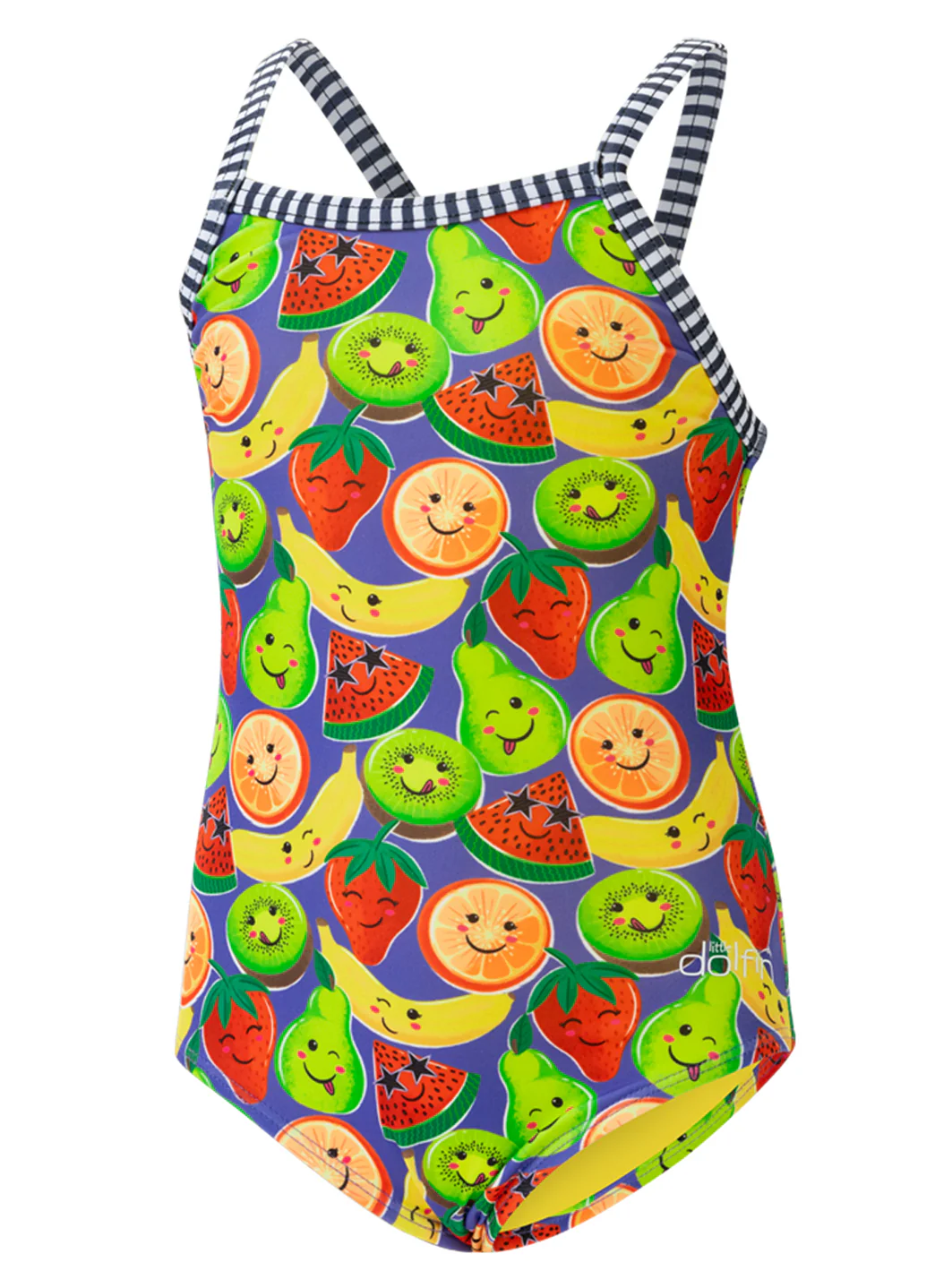 Dolfin Girls' Fruit Print One Piece Swimsuit (Toddler, Little Kid) - Image 6