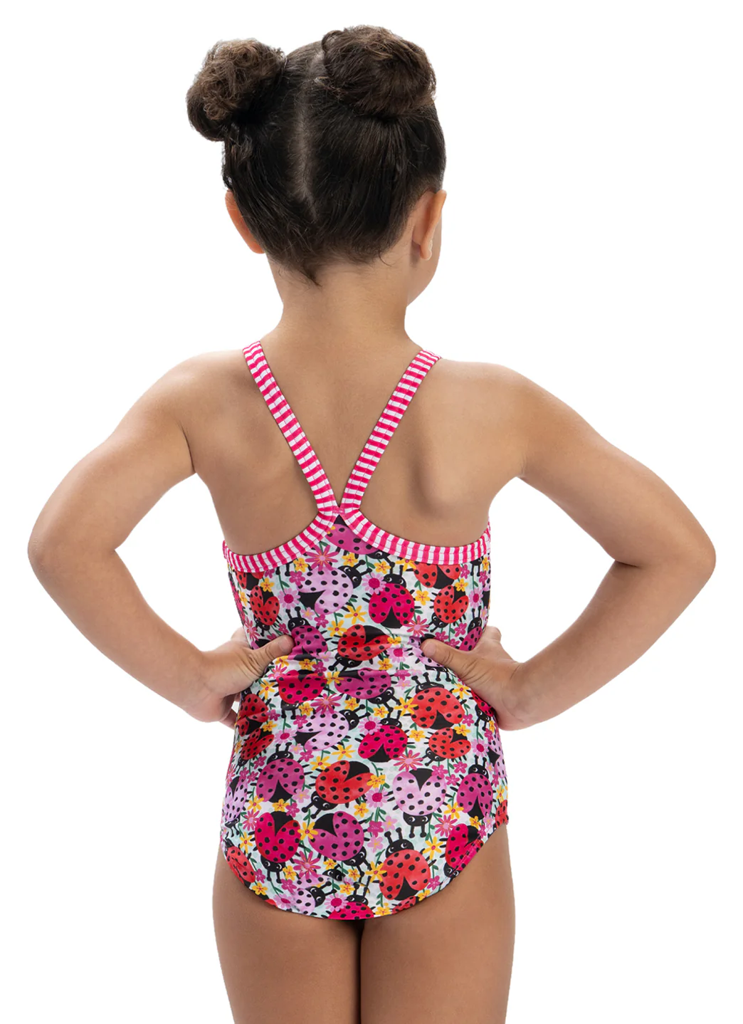 Dolfin Girls' Hey Lady One Piece Swimsuit (Toddler, Little Kid) - Image 4