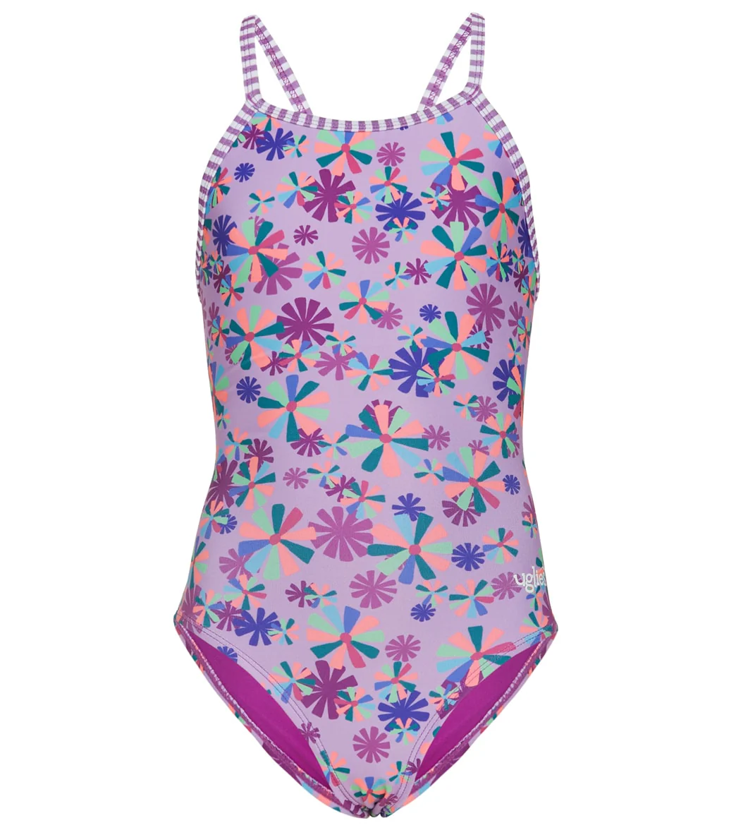 Dolfin Girls' Pinwheel One Piece Swimsuit (Big Kid) - Image 7