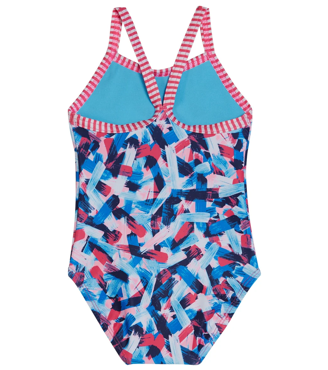 Dolfin Girls' Pretty Mess One Piece Swimsuit (Toddler) - Image 2