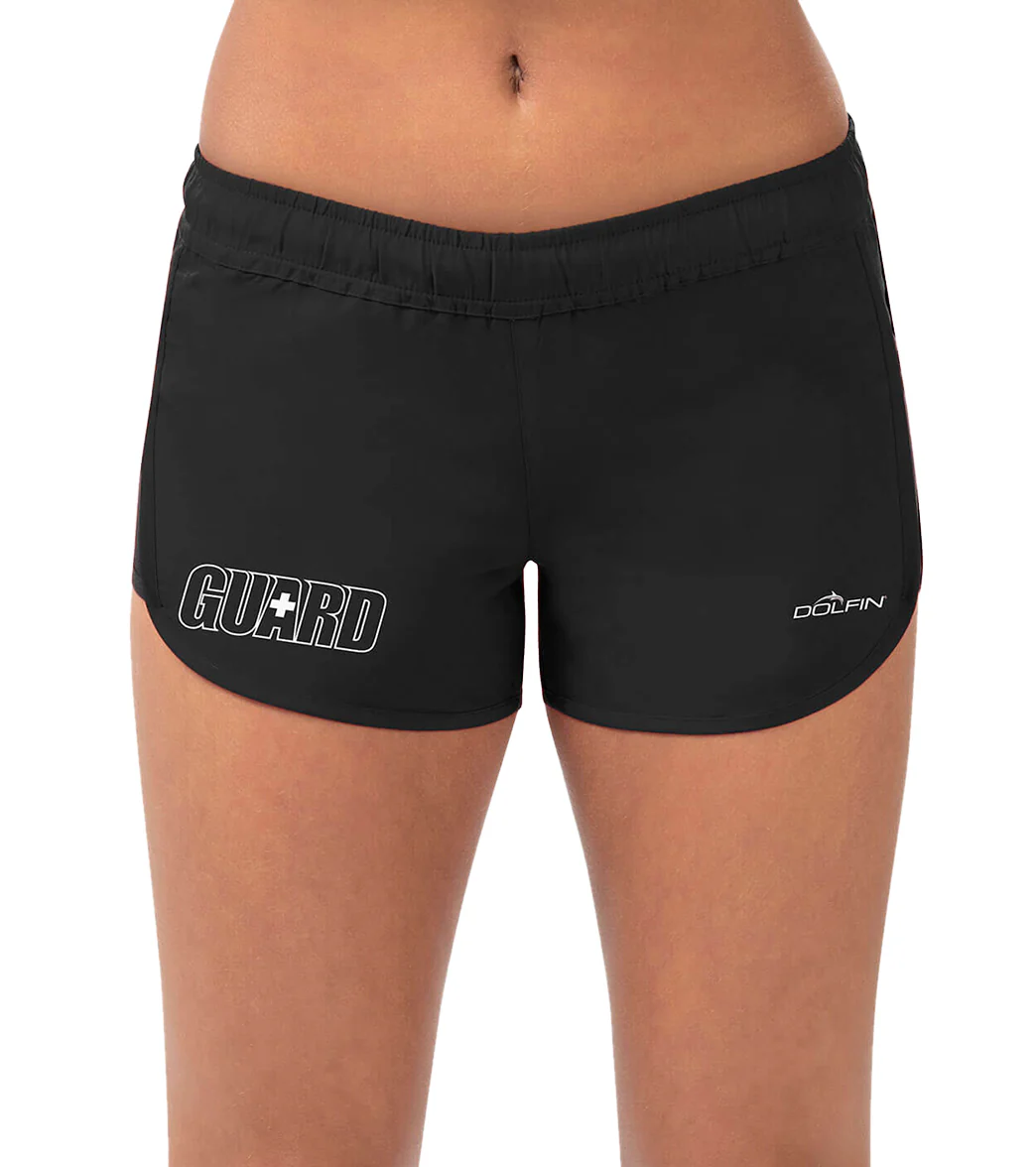 Dolfin Lifeguard Women's Solid Woven Guard Short - Image 12