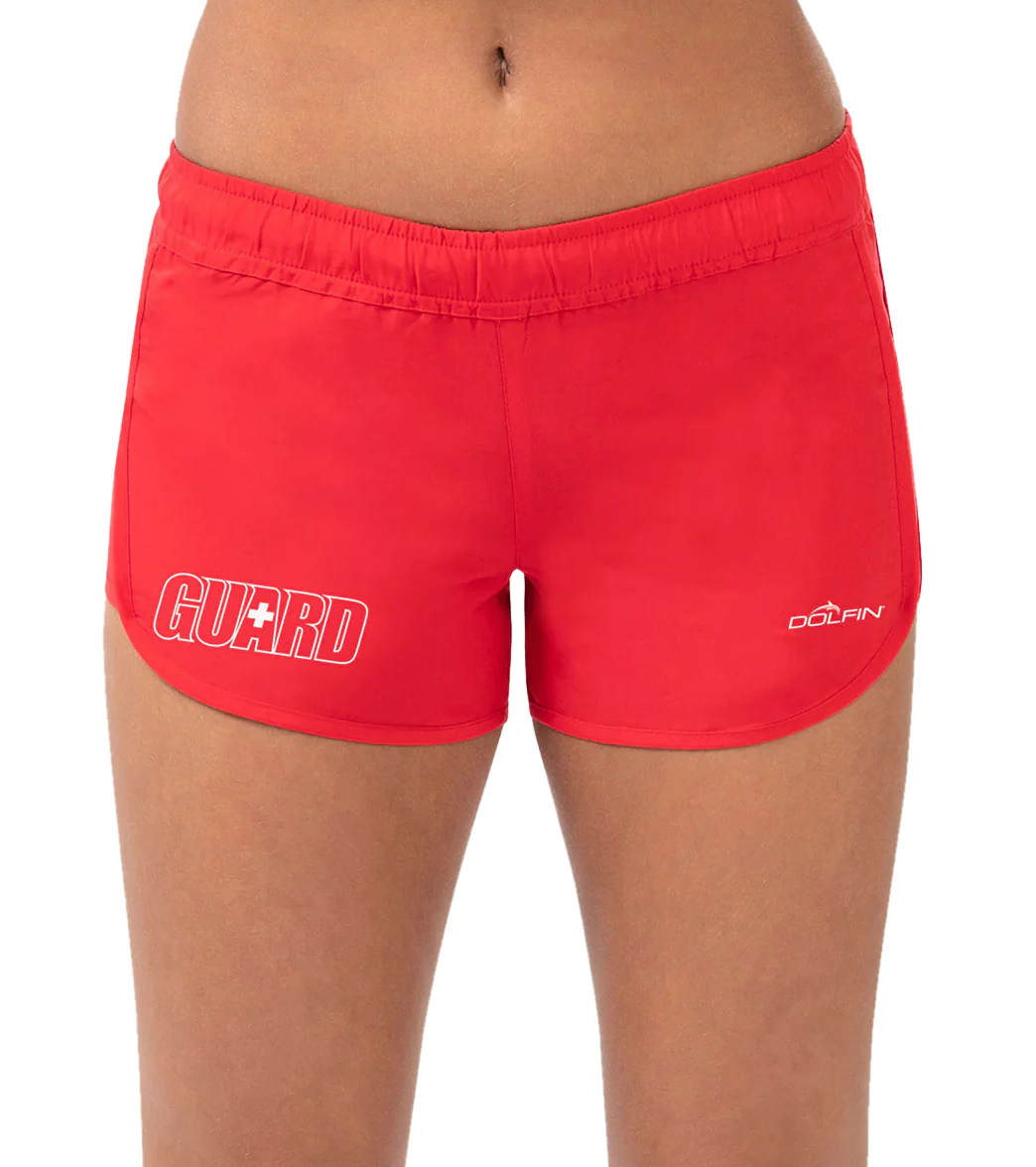 Dolfin Lifeguard Women's Solid Woven Guard Short - Image 16