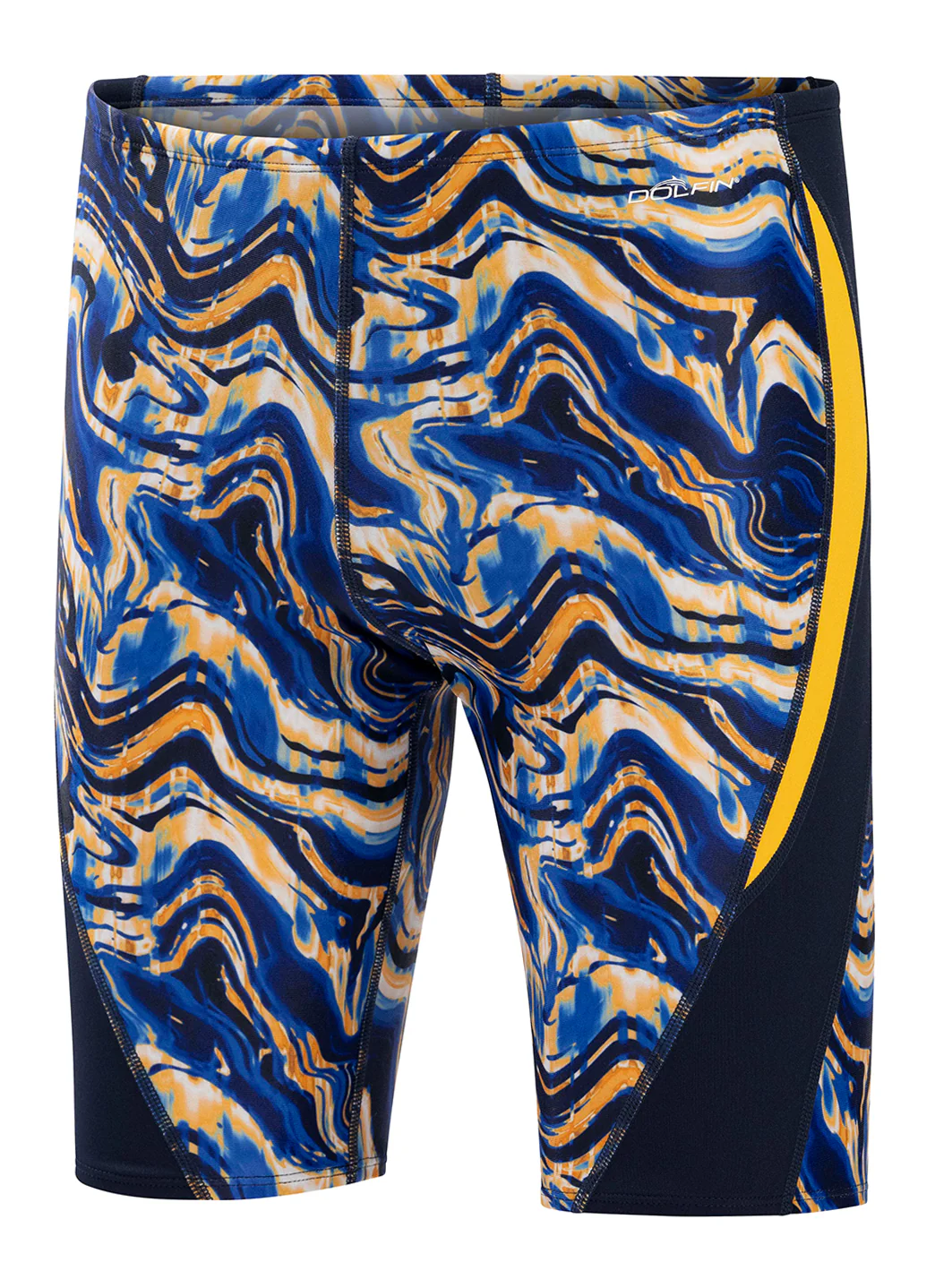 Dolfin Men's Blaze Color Block Jammer Swimsuit - Image 12