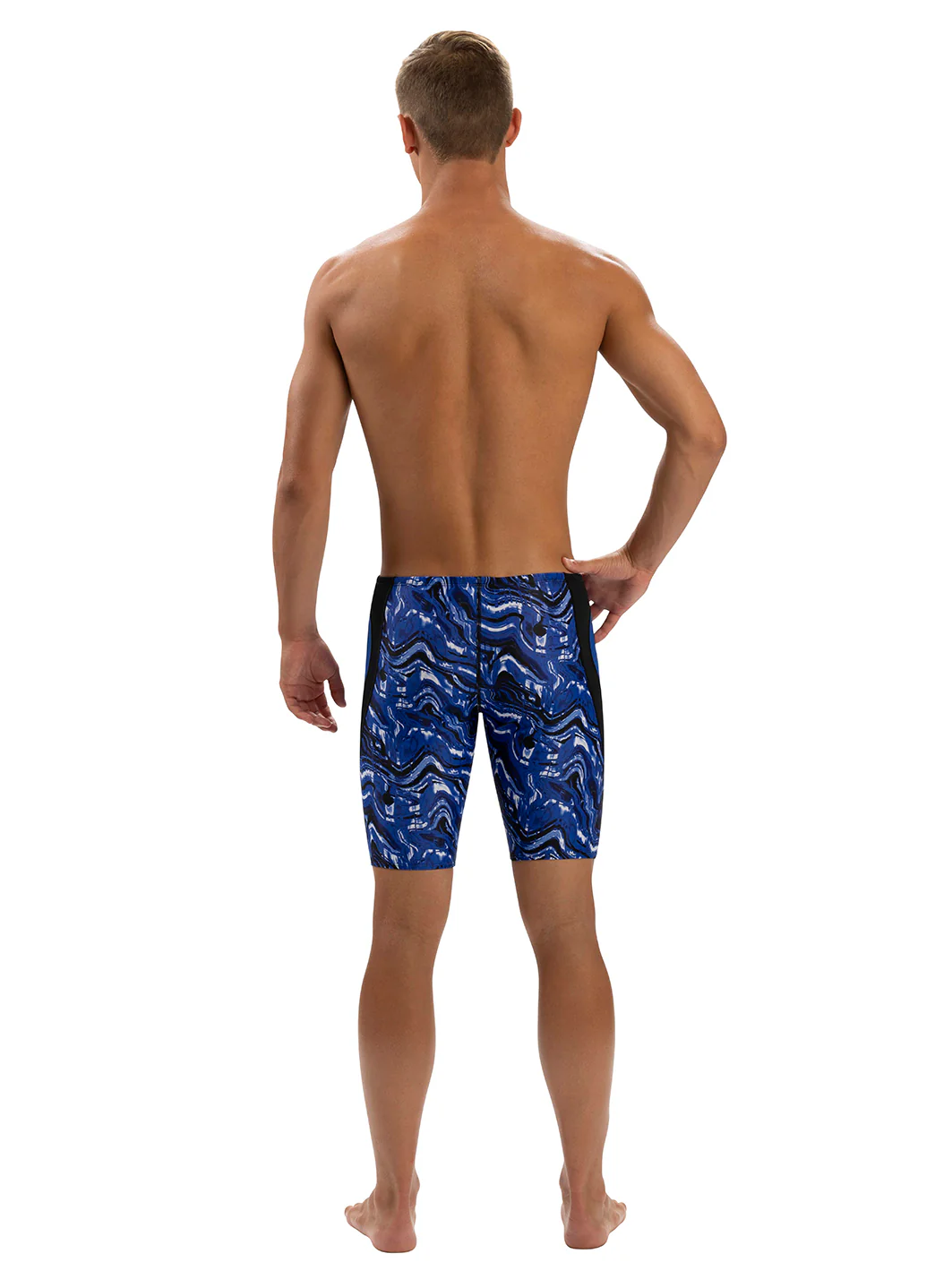 Dolfin Men's Blaze Color Block Jammer Swimsuit - Image 3