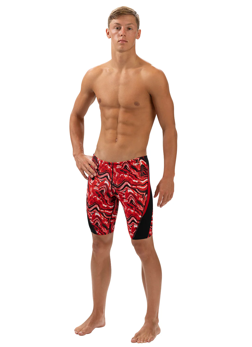 Dolfin Men's Blaze Color Block Jammer Swimsuit - Image 30