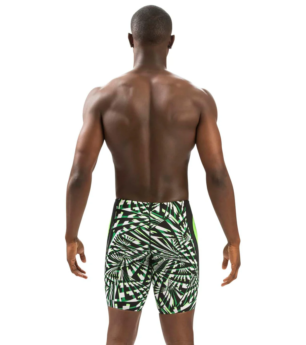 Dolfin Men's Reliance Atomic Print Color Block Jammer Swimsuit - Image 20