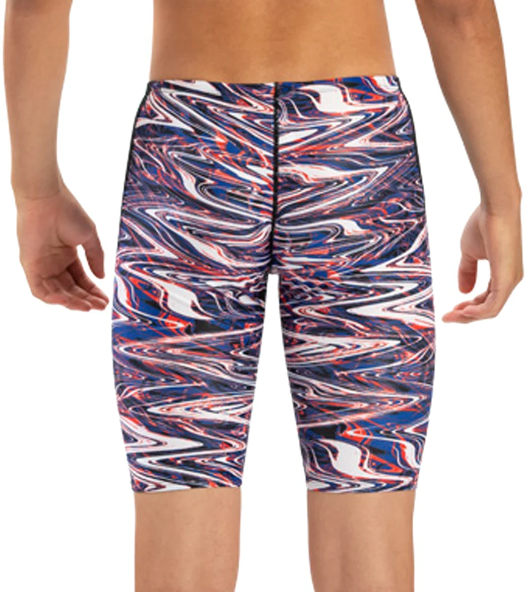 Dolfin Men's Reliance Jet Stream Spliced Jammer Swimsuit - Image 10
