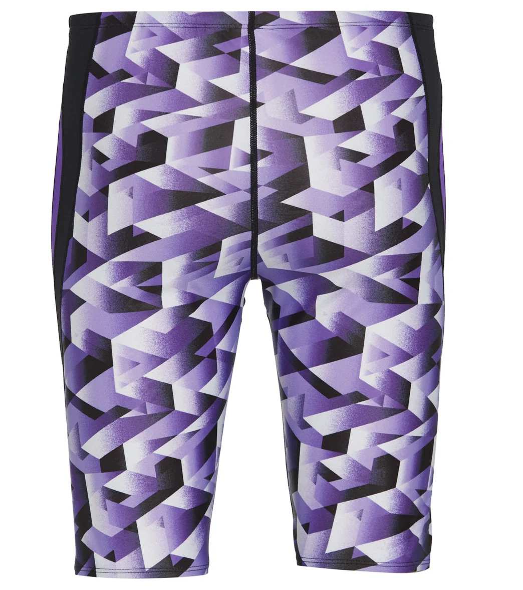 Dolfin Men's Reliance Molten Print Spliced Jammer Swimsuit - Image 10