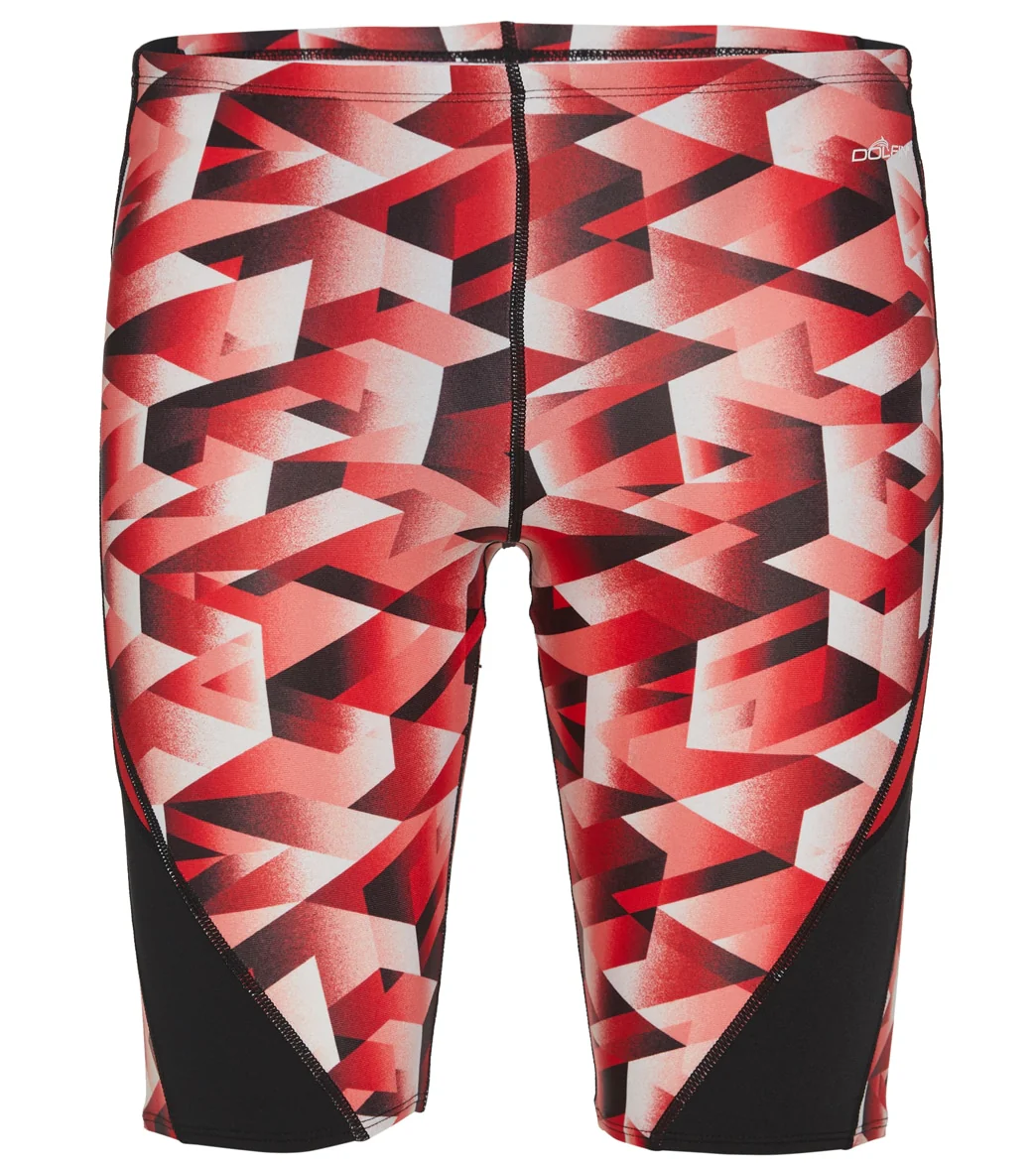 Dolfin Men's Reliance Molten Print Spliced Jammer Swimsuit - Image 14
