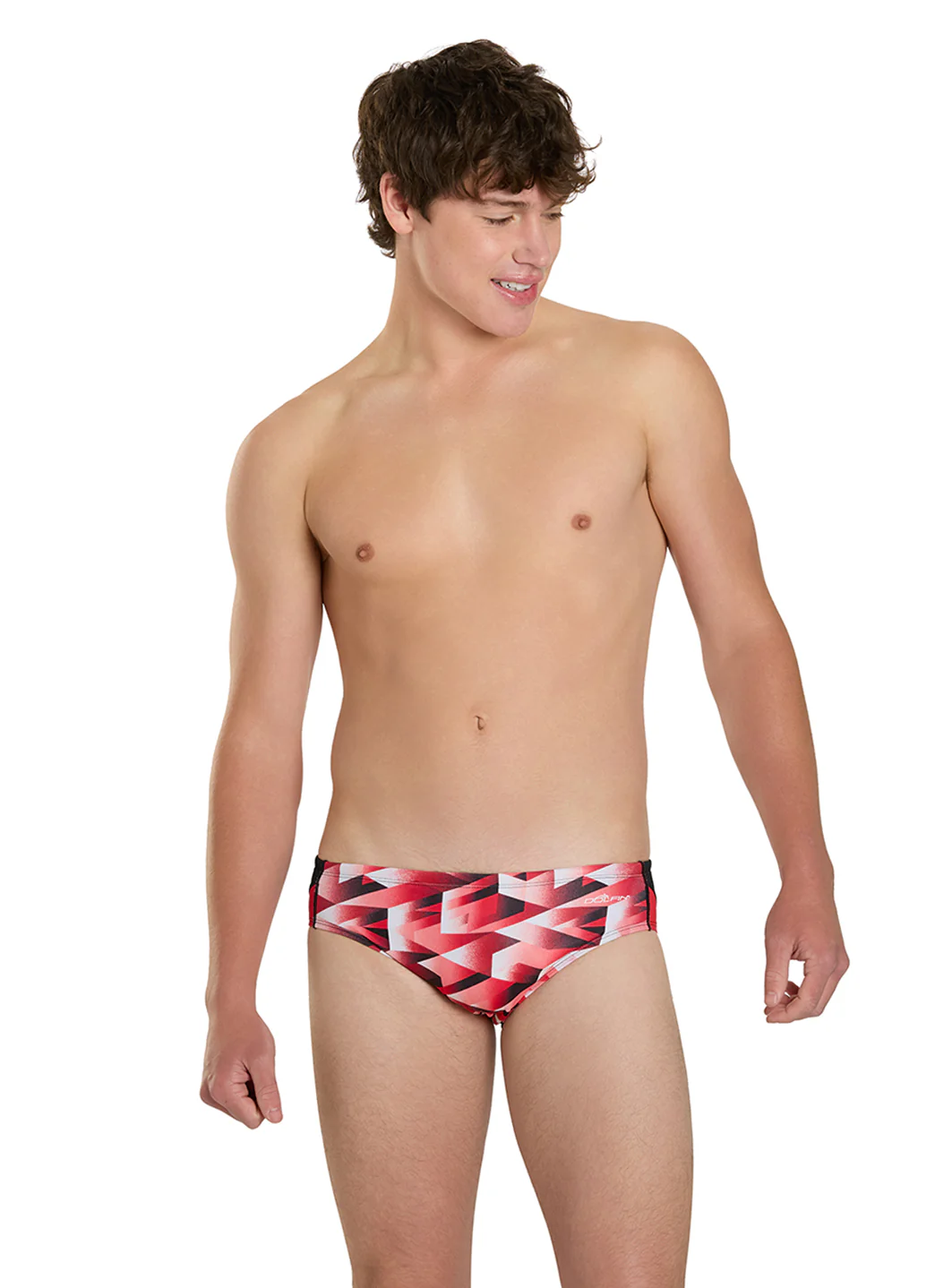 Dolfin Men's Reliance Molten Print Spliced Racer Brief Swimsuit - Image 13