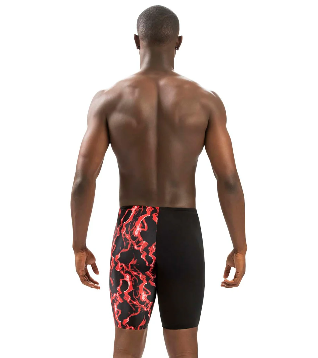 Dolfin Men's Reliance Vapor Print Spliced Jammer Swimsuit - Image 12