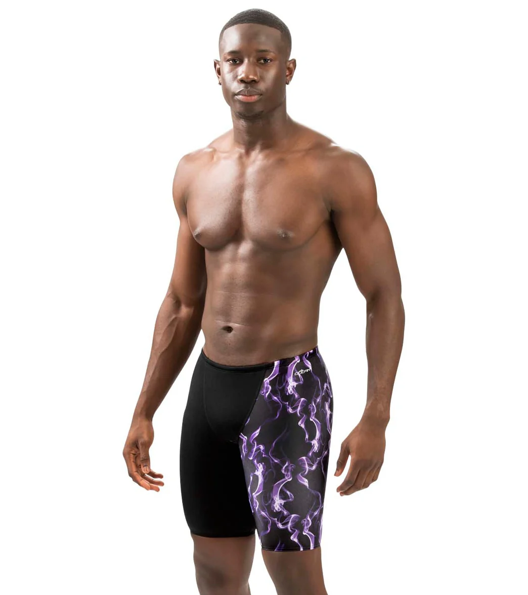 Dolfin Men's Reliance Vapor Print Spliced Jammer Swimsuit - Image 2