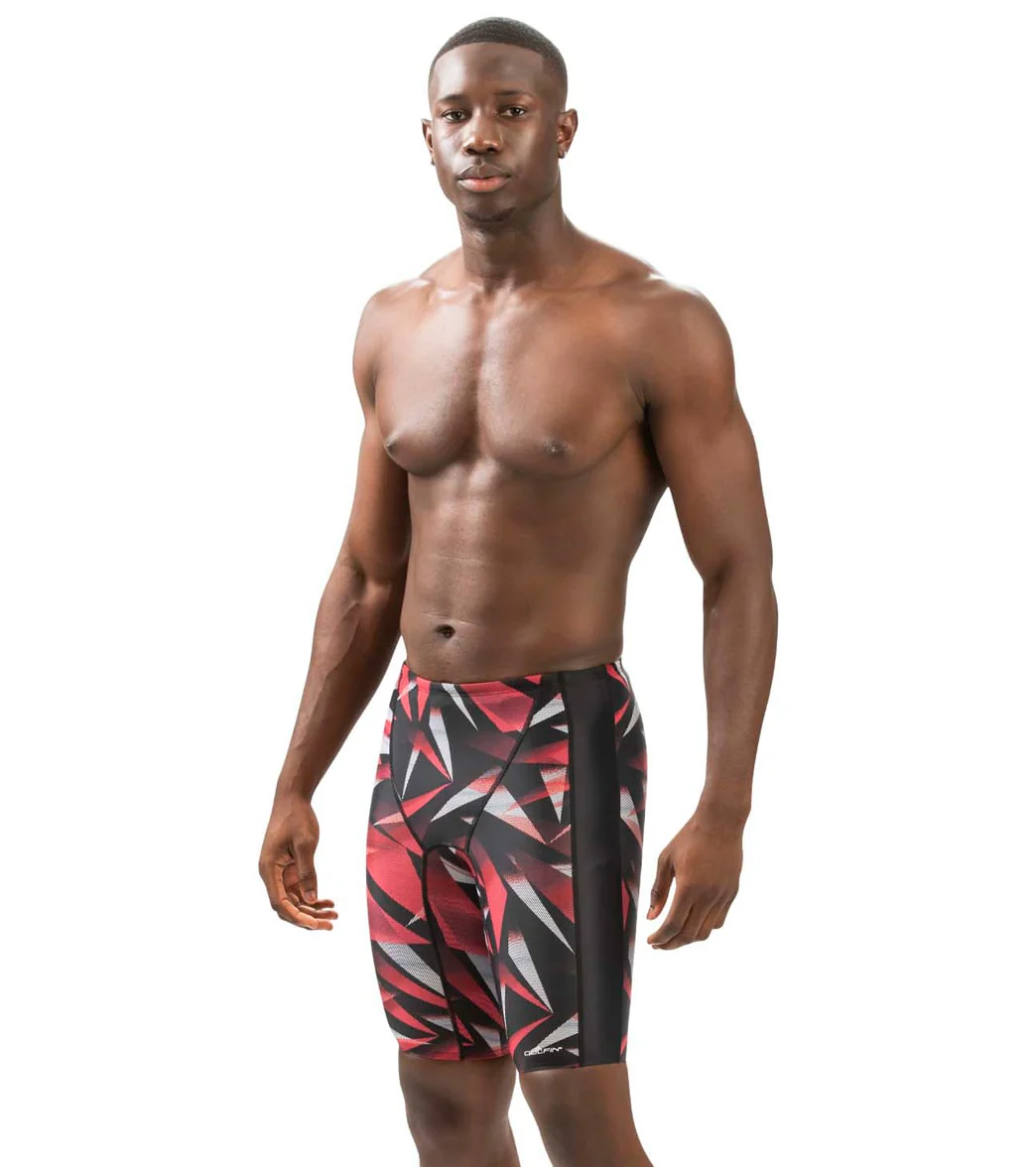 Dolfin Men's XtraSleek Eco Galactic Print Spliced Jammer Swimsuit - Image 3