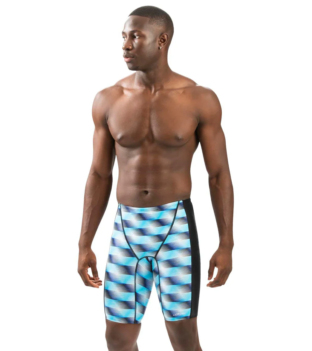 Dolfin Men's XtraSleek Eco Sonar Print Spliced Jammer Swimsuit - Image 11