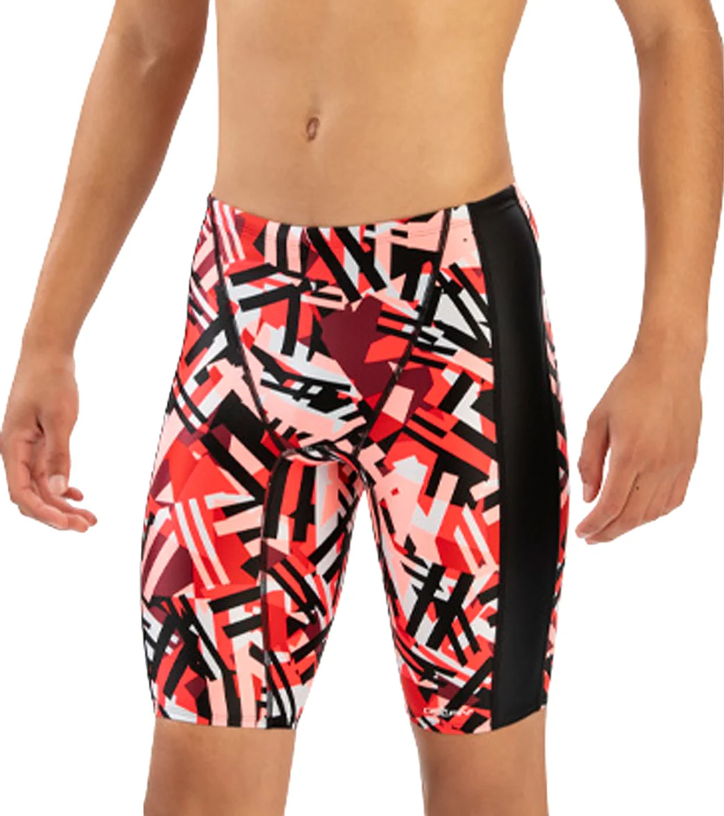 Dolfin Men's XtraSleek Eco Tectonic Spliced Jammer Swimsuit - Image 8