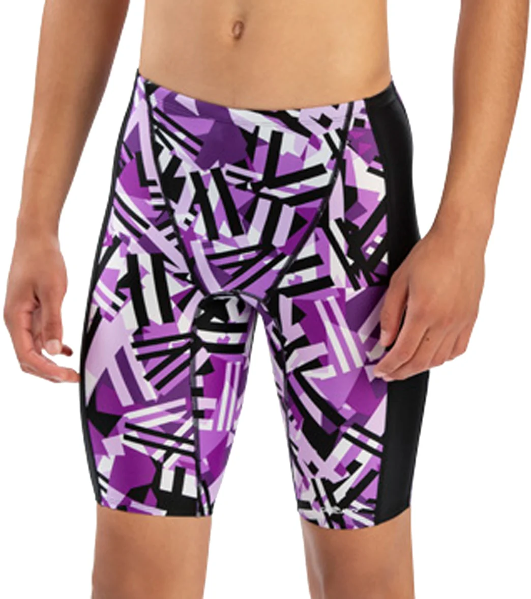 Dolfin Men's XtraSleek Eco Tectonic Spliced Jammer Swimsuit - Image 9