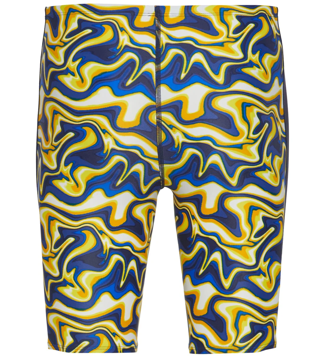 Dolfin Men's Xtrasleek Surge Print Spliced Jammer Swimsuit - Image 13