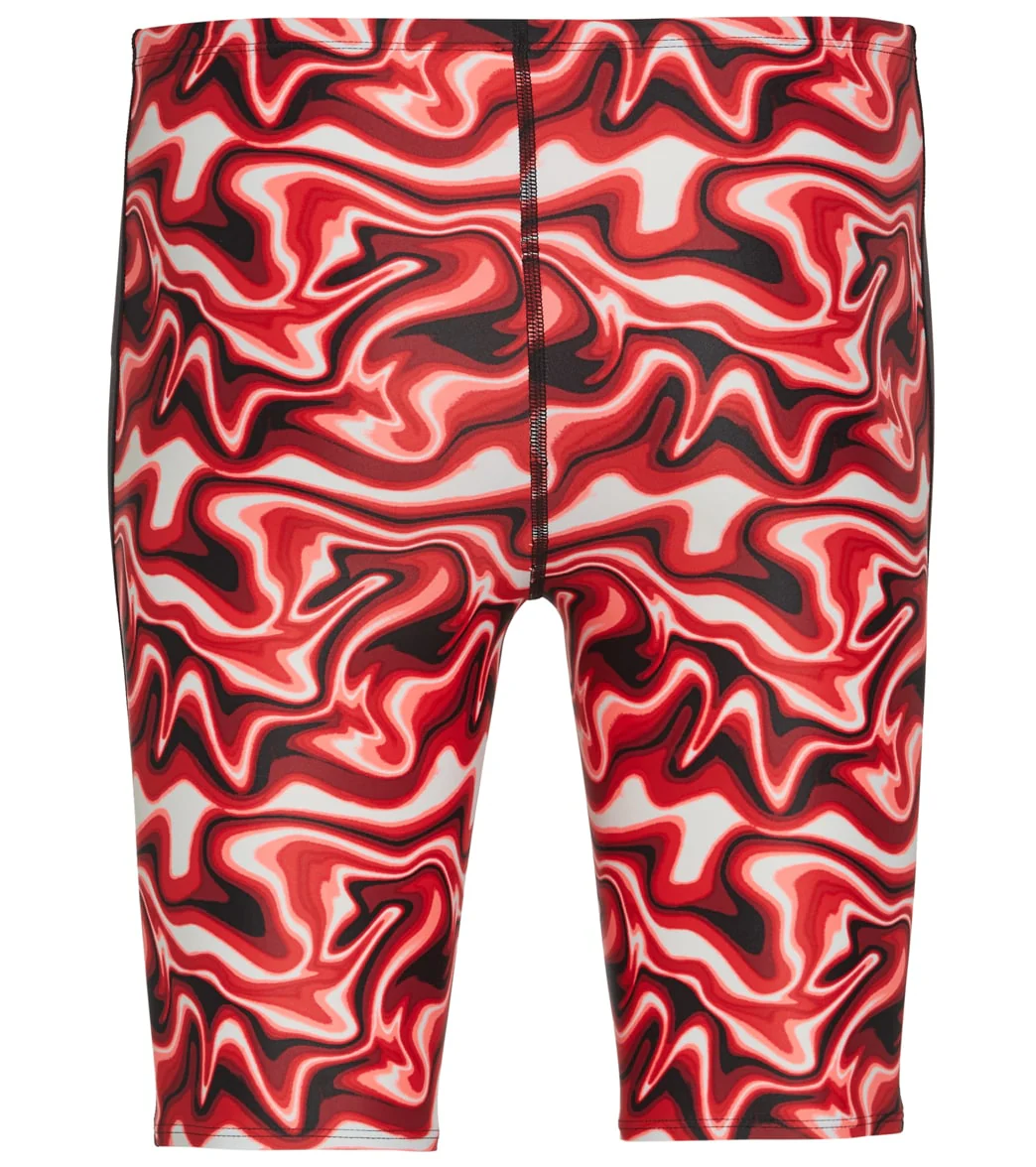 Dolfin Men's Xtrasleek Surge Print Spliced Jammer Swimsuit - Image 8