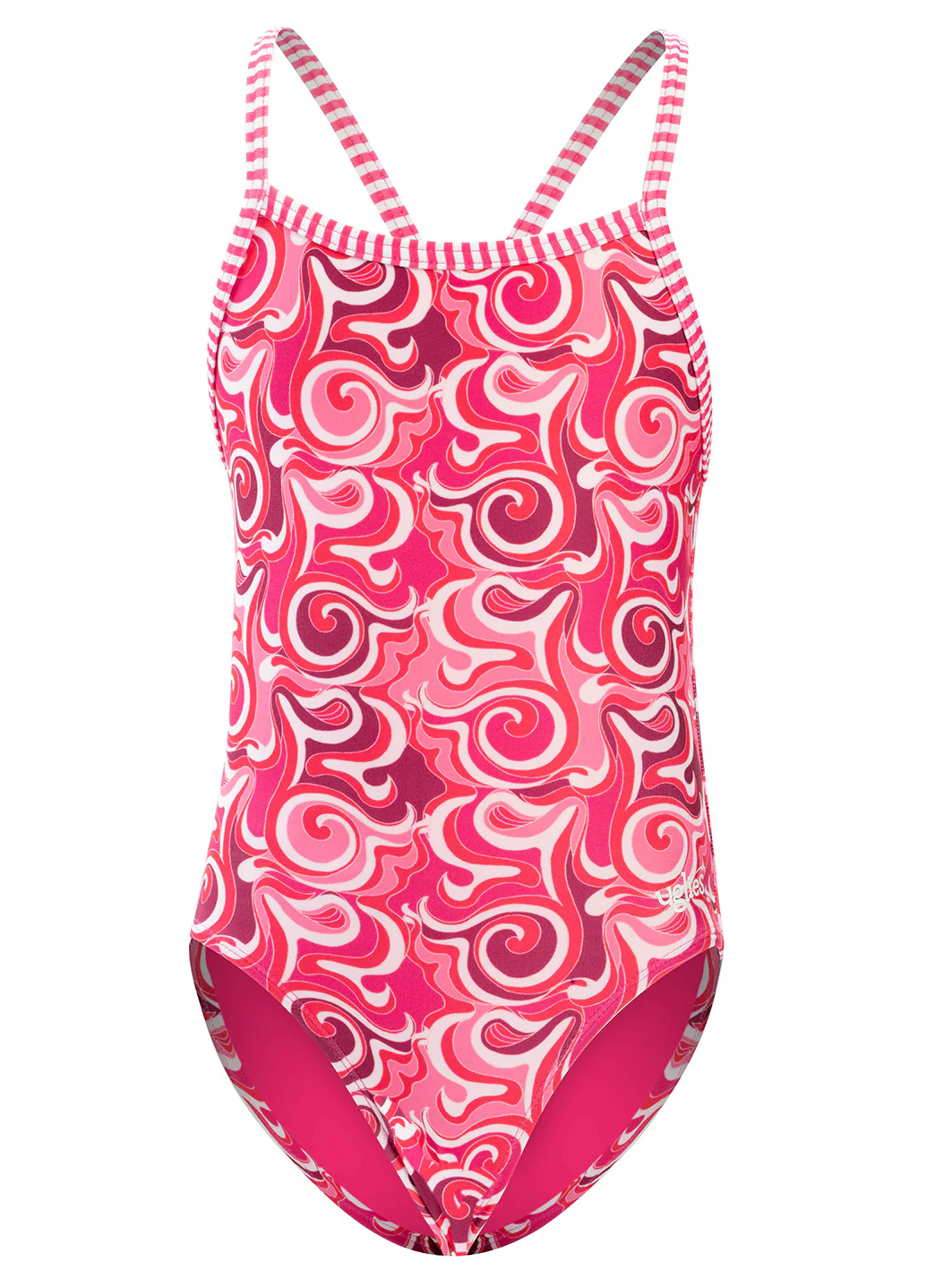 Dolfin Uglies Girls' Cascade Print One Piece Swimsuit (Big Kid) - Image 4