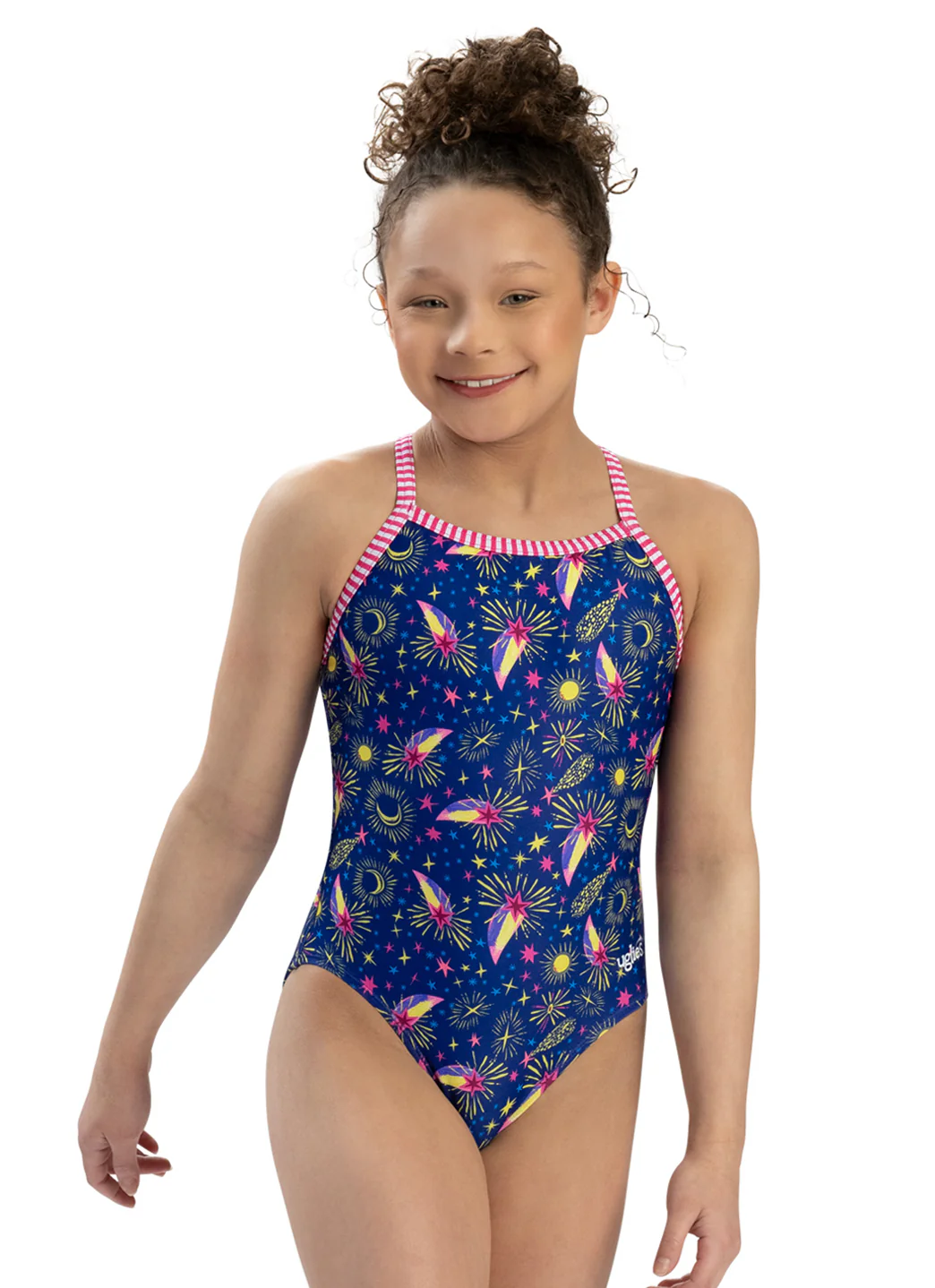 Dolfin Uglies Girls' Moonlight One Piece Swimsuit (Big Kid) - Image 2