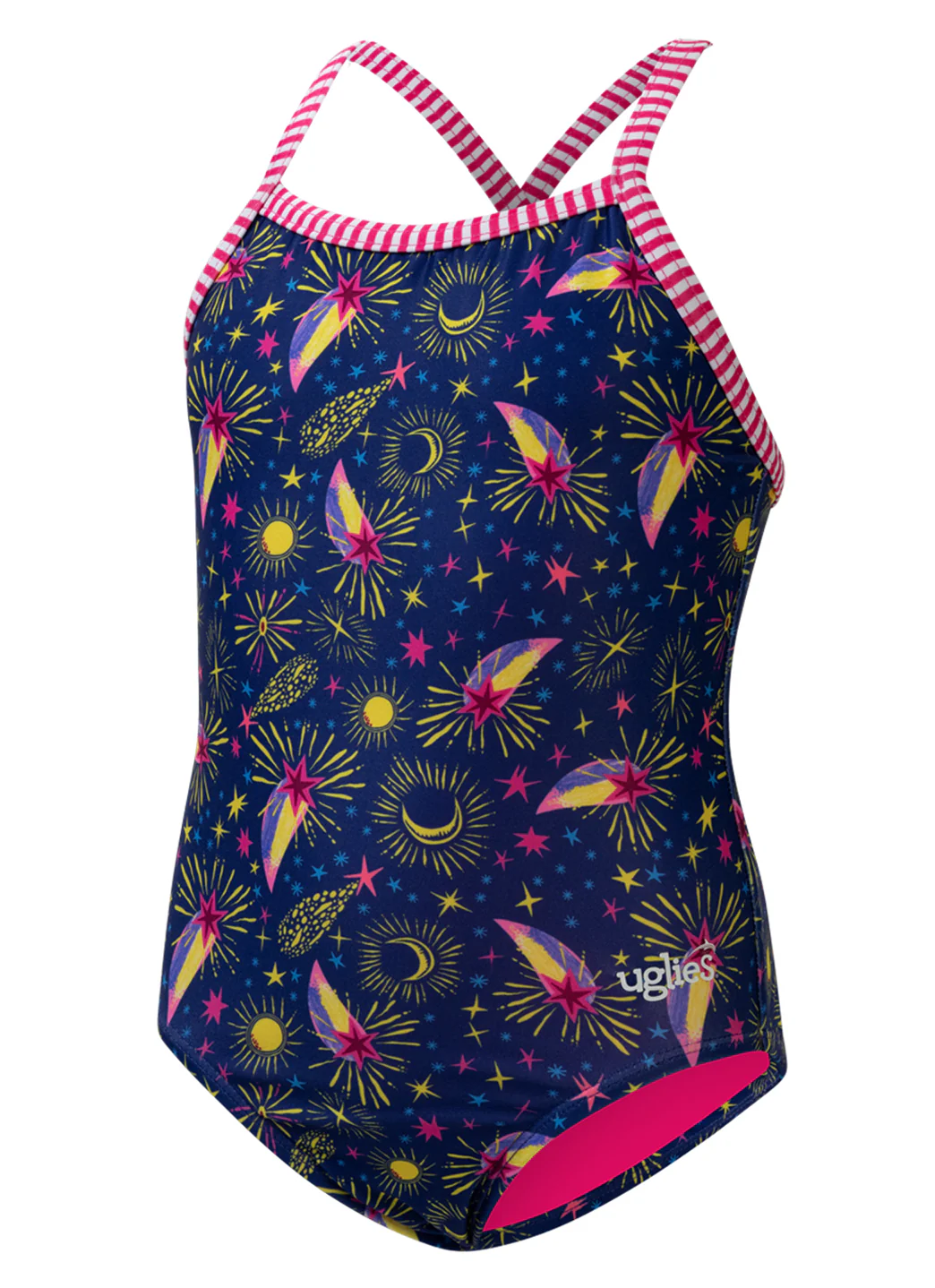 Dolfin Uglies Girls' Moonlight One Piece Swimsuit (Big Kid) - Image 5