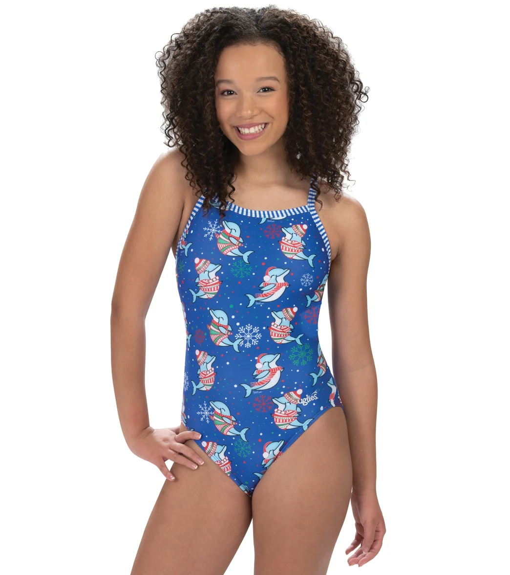 Dolfin Uglies Women's V-2 Back One Piece Swimsuit