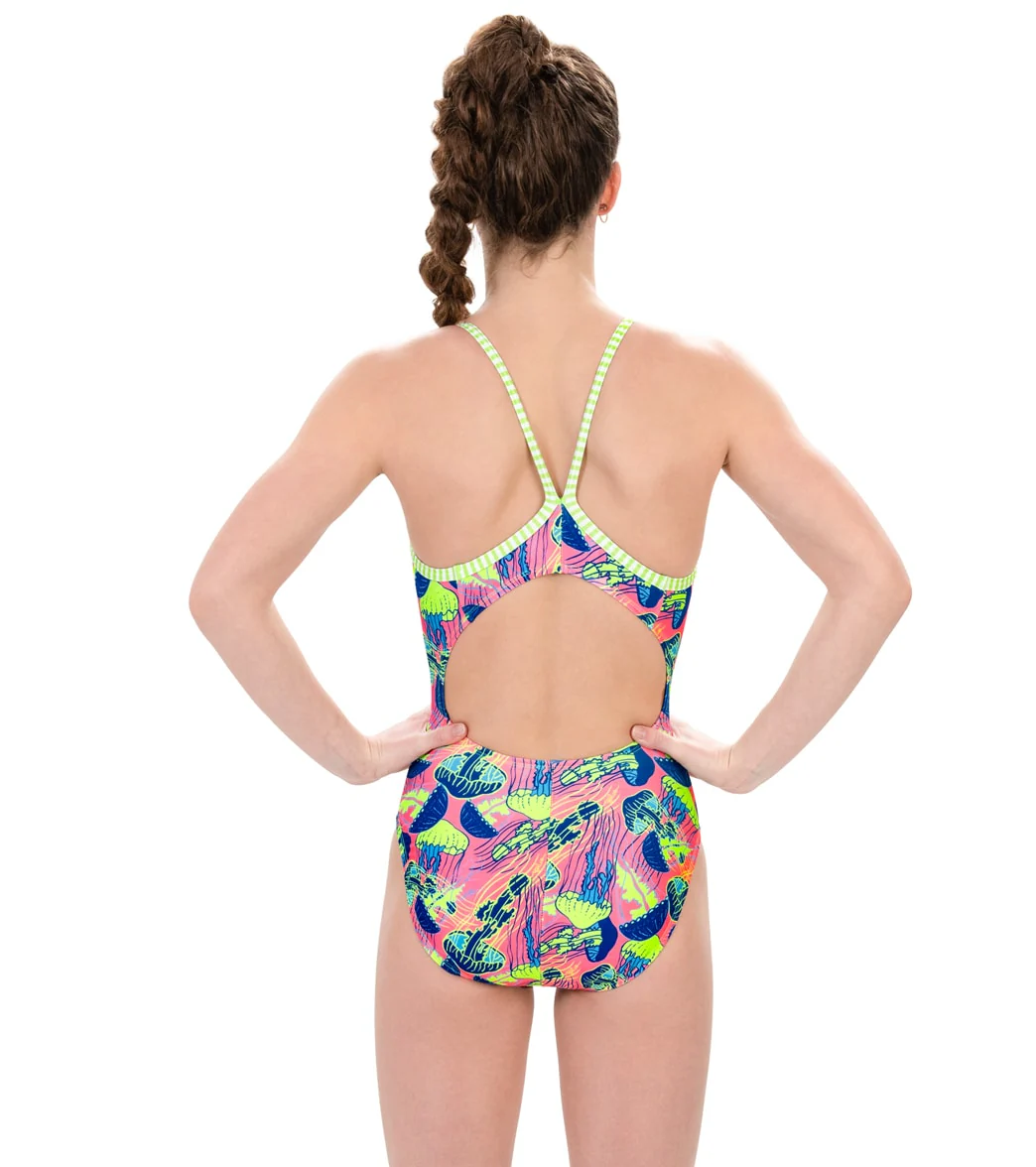 Dolfin Uglies Women's V-2 Back One Piece Swimsuit - Image 106