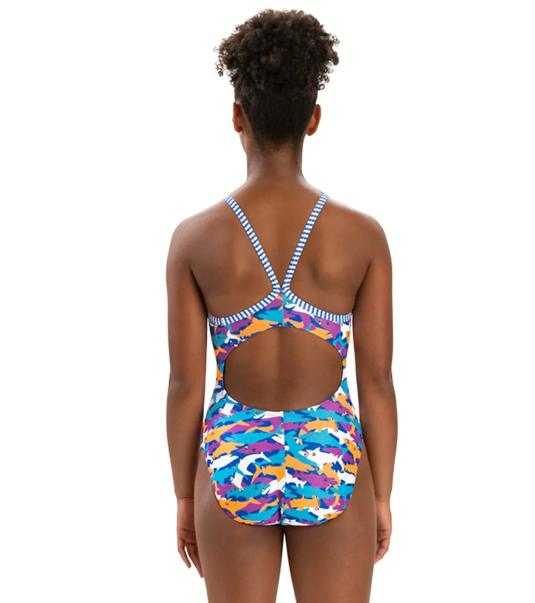 Dolfin Uglies Women's V-2 Back One Piece Swimsuit - Image 136