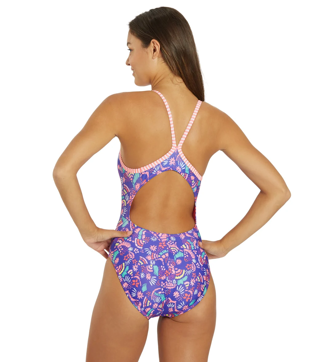 Dolfin Uglies Women's V-2 Back One Piece Swimsuit - Image 179