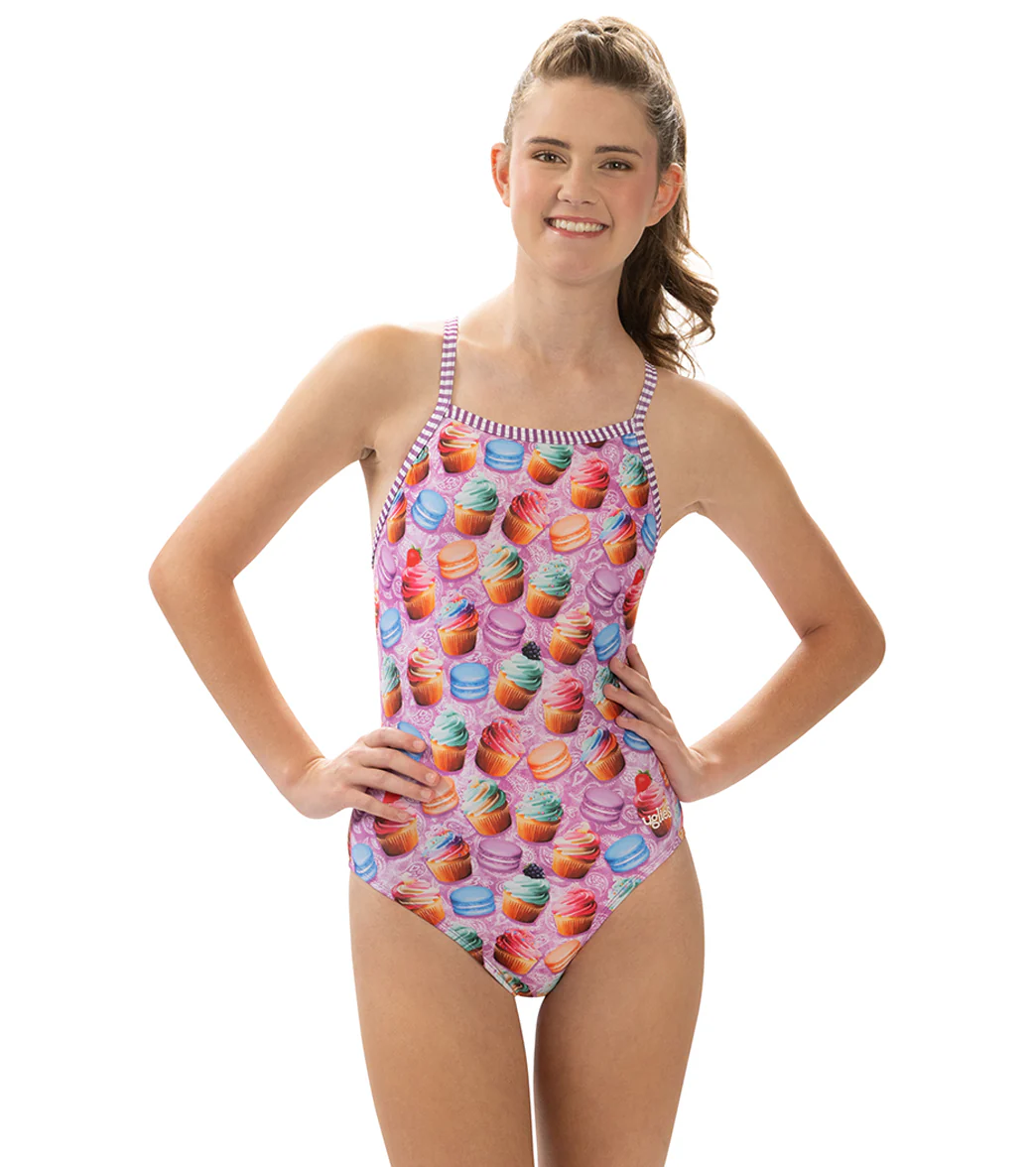 Dolfin Uglies Women's V-2 Back One Piece Swimsuit - Image 225