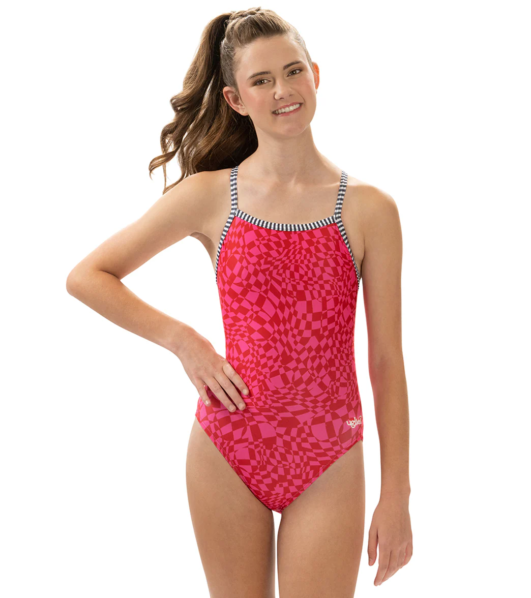 Dolfin Uglies Women's V-2 Back One Piece Swimsuit - Image 27