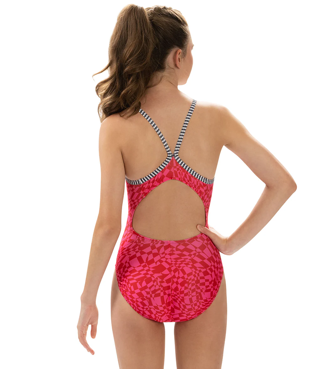 Dolfin Uglies Women's V-2 Back One Piece Swimsuit - Image 28