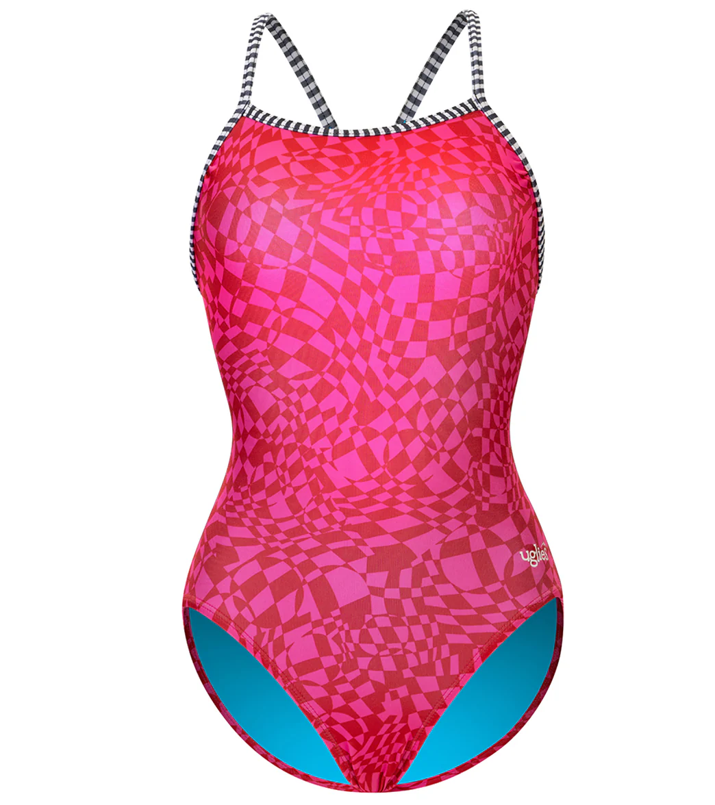 Dolfin Uglies Women's V-2 Back One Piece Swimsuit - Image 29