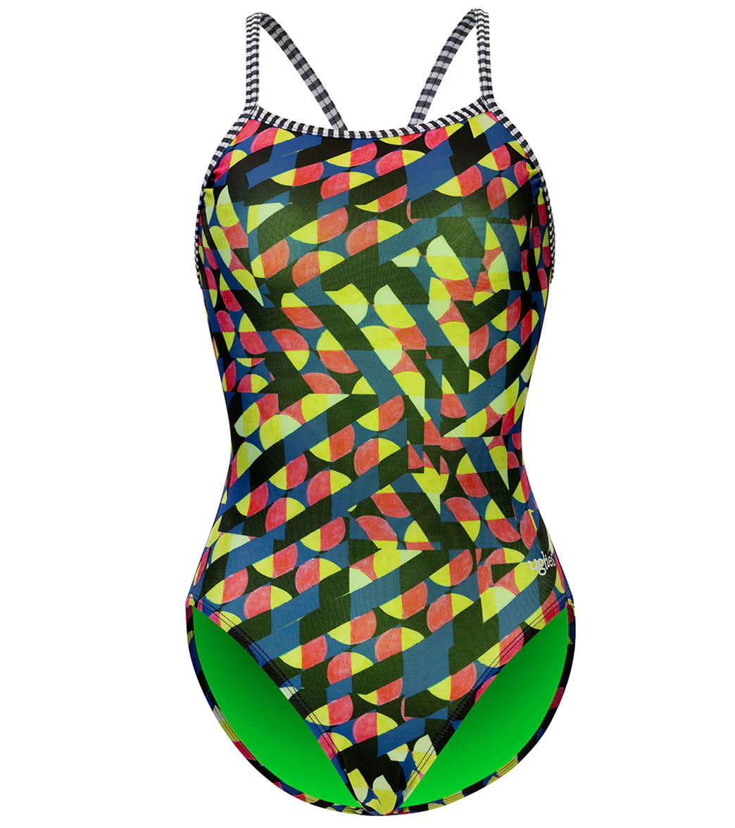 Dolfin Uglies Women's V-2 Back One Piece Swimsuit - Image 5